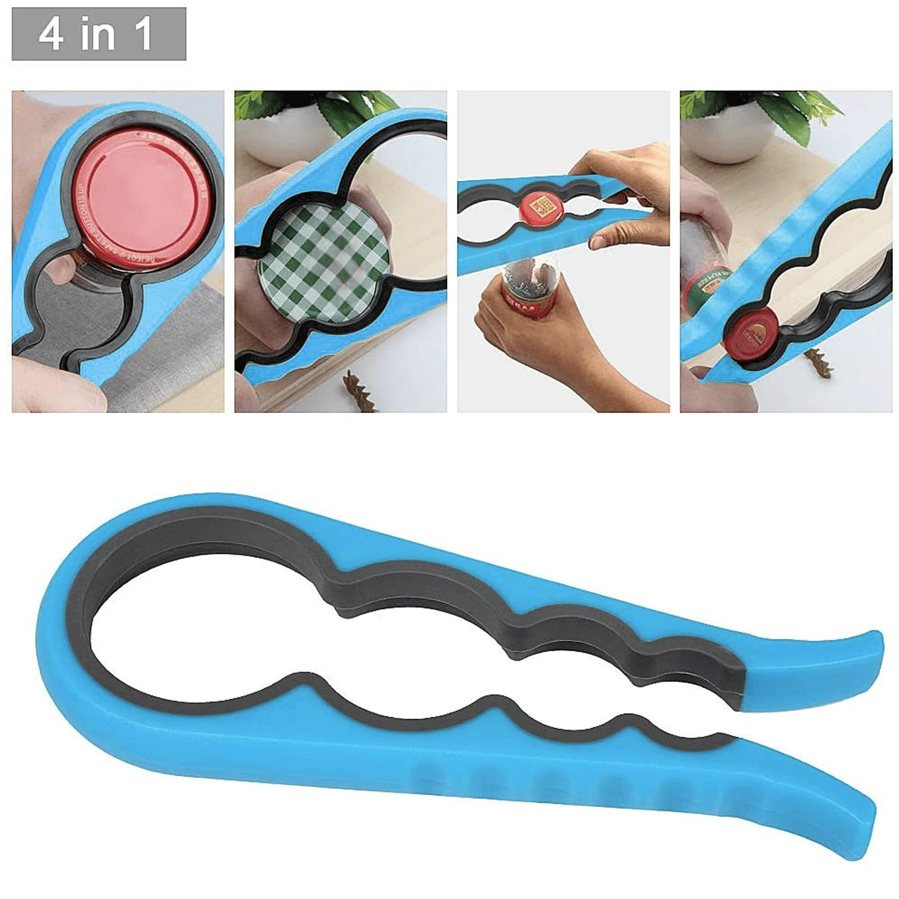 4 In 1 Multi Jar Opener