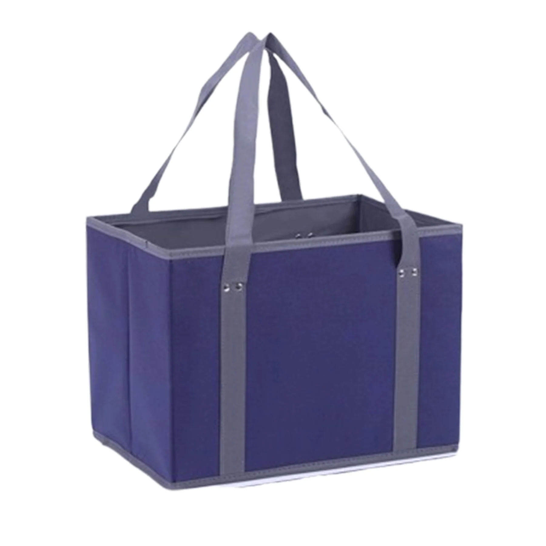 Foldable & Reusable Non-Woven Shopping Bag For Car Use
