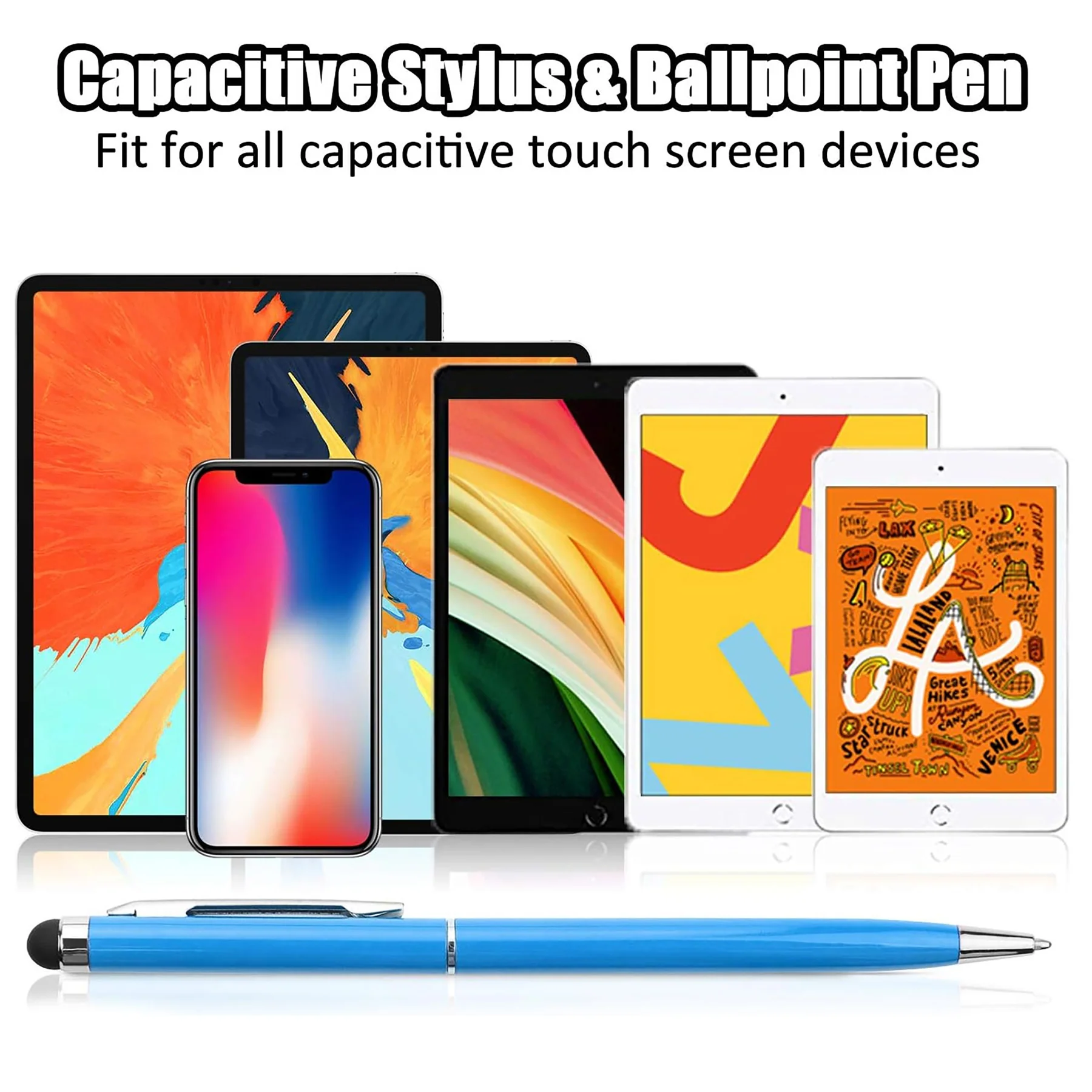 2 In 1 Stylus Pens