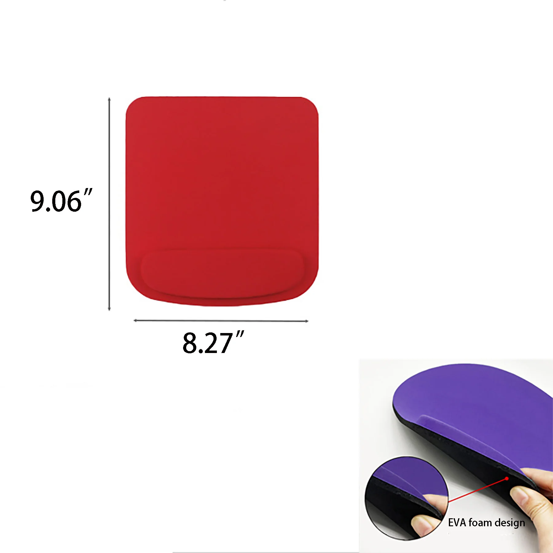 Gel Mouse Pad With Wrist Rest Support