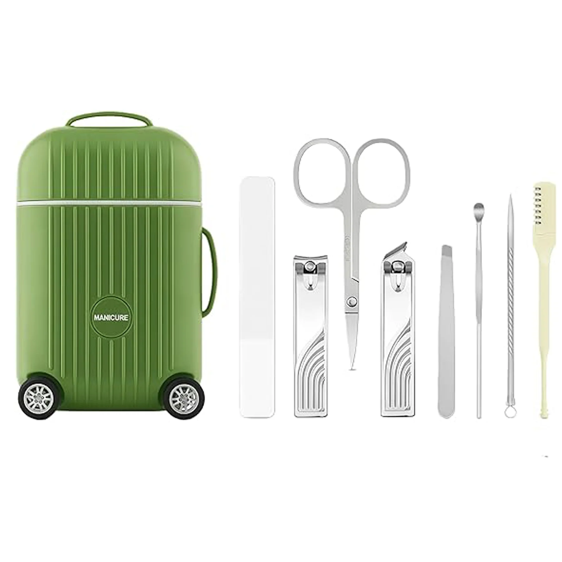 Mini Suitcase Nail Clipper Kit