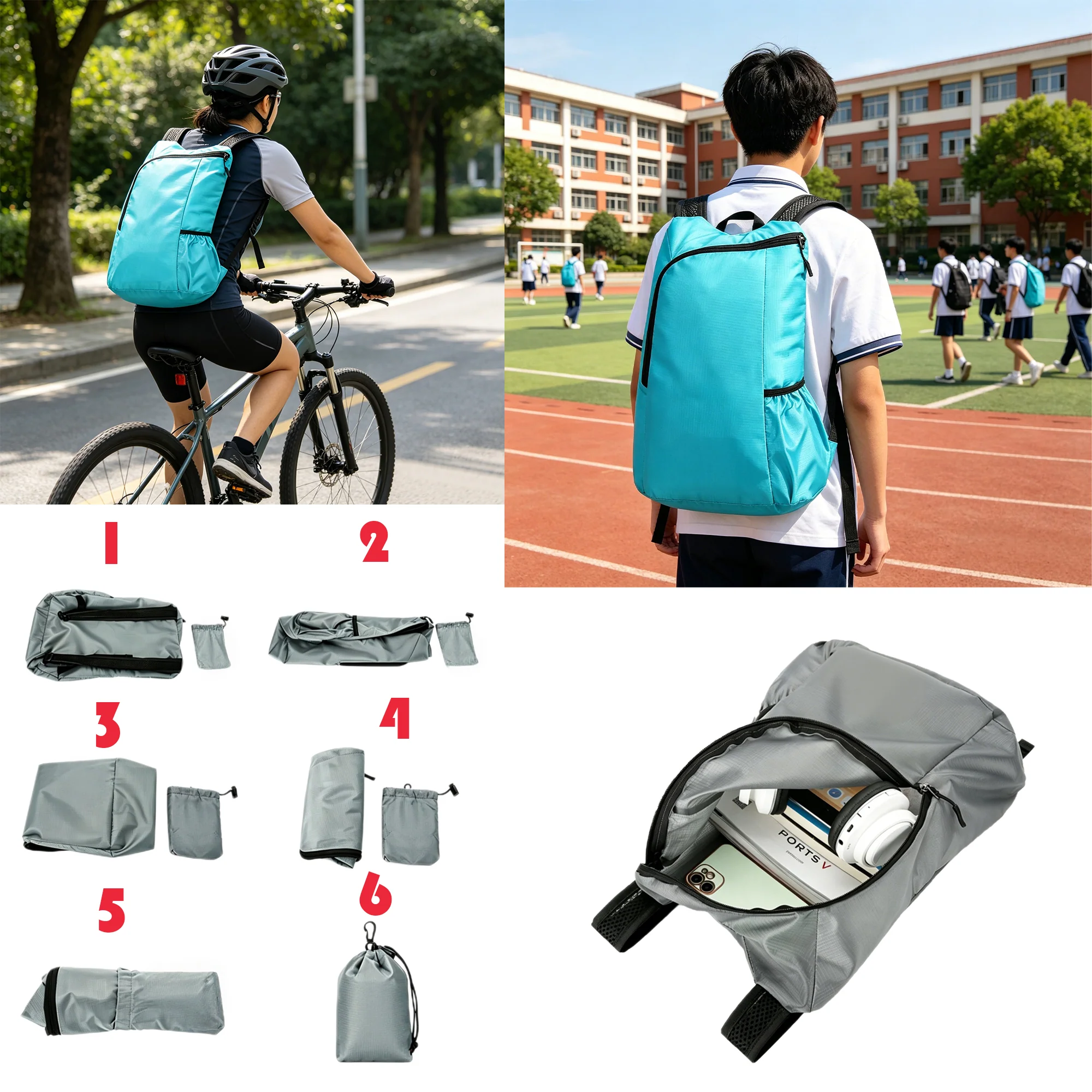 Lightweight Cycling Backpack