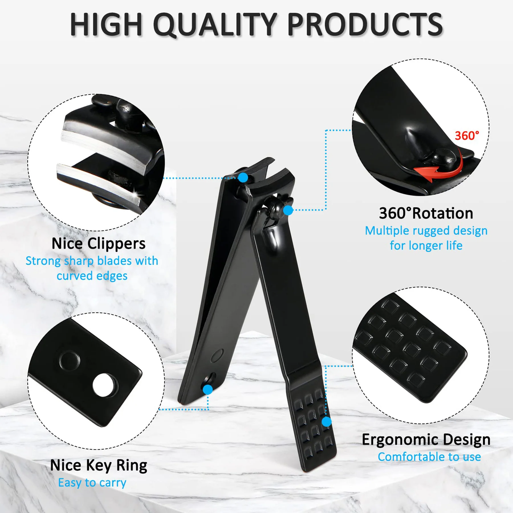 Professional Nail Clipper Set