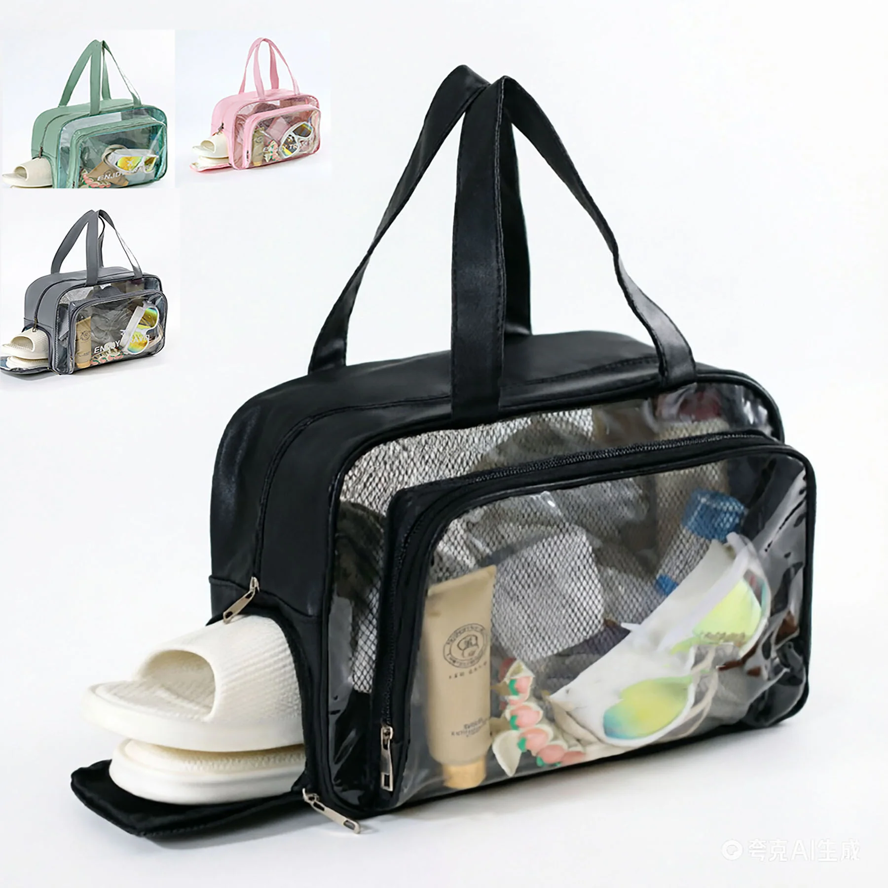 Shoe Wet Compartment Gym Bag
