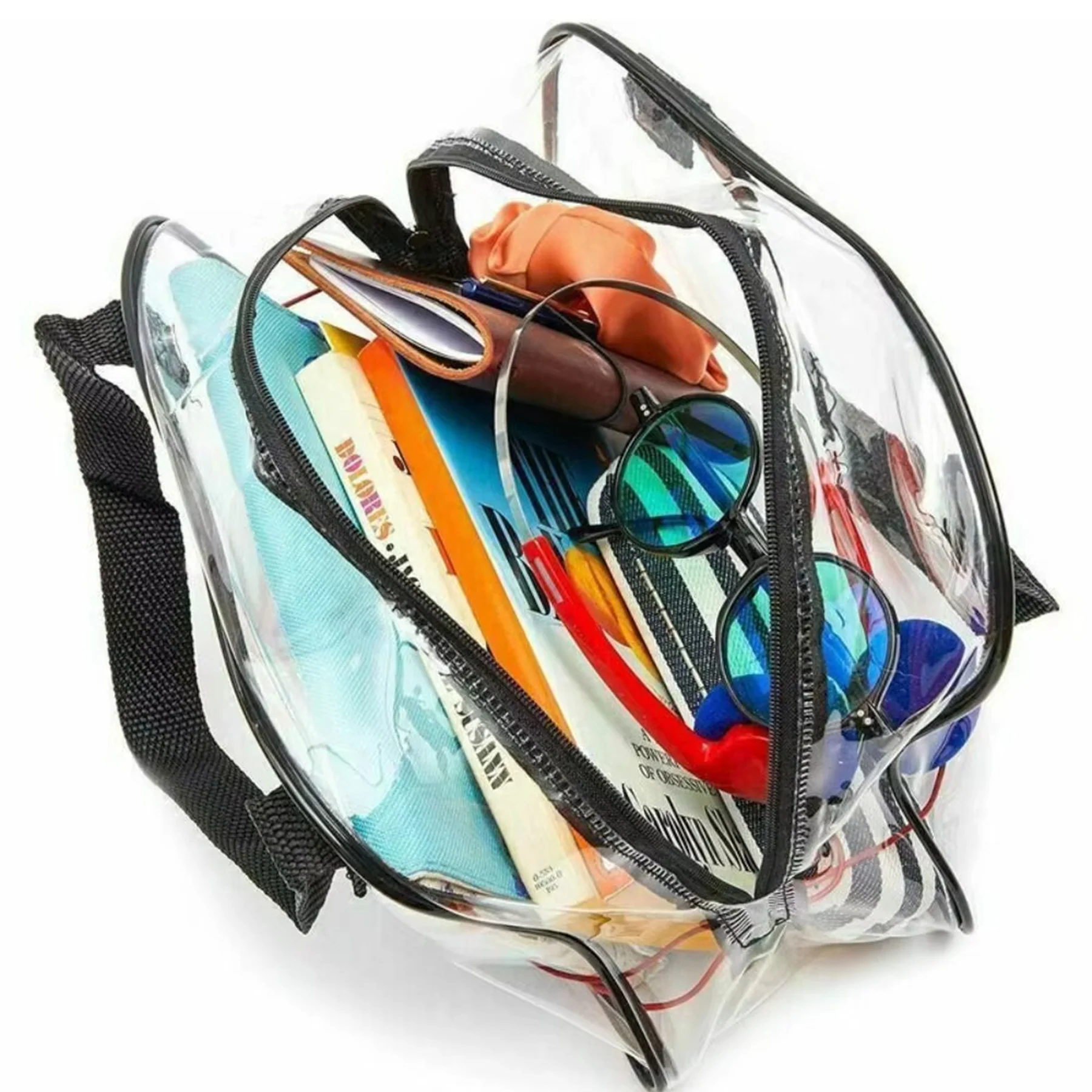 Pvc Clear Stadium Approved Tote Bag
