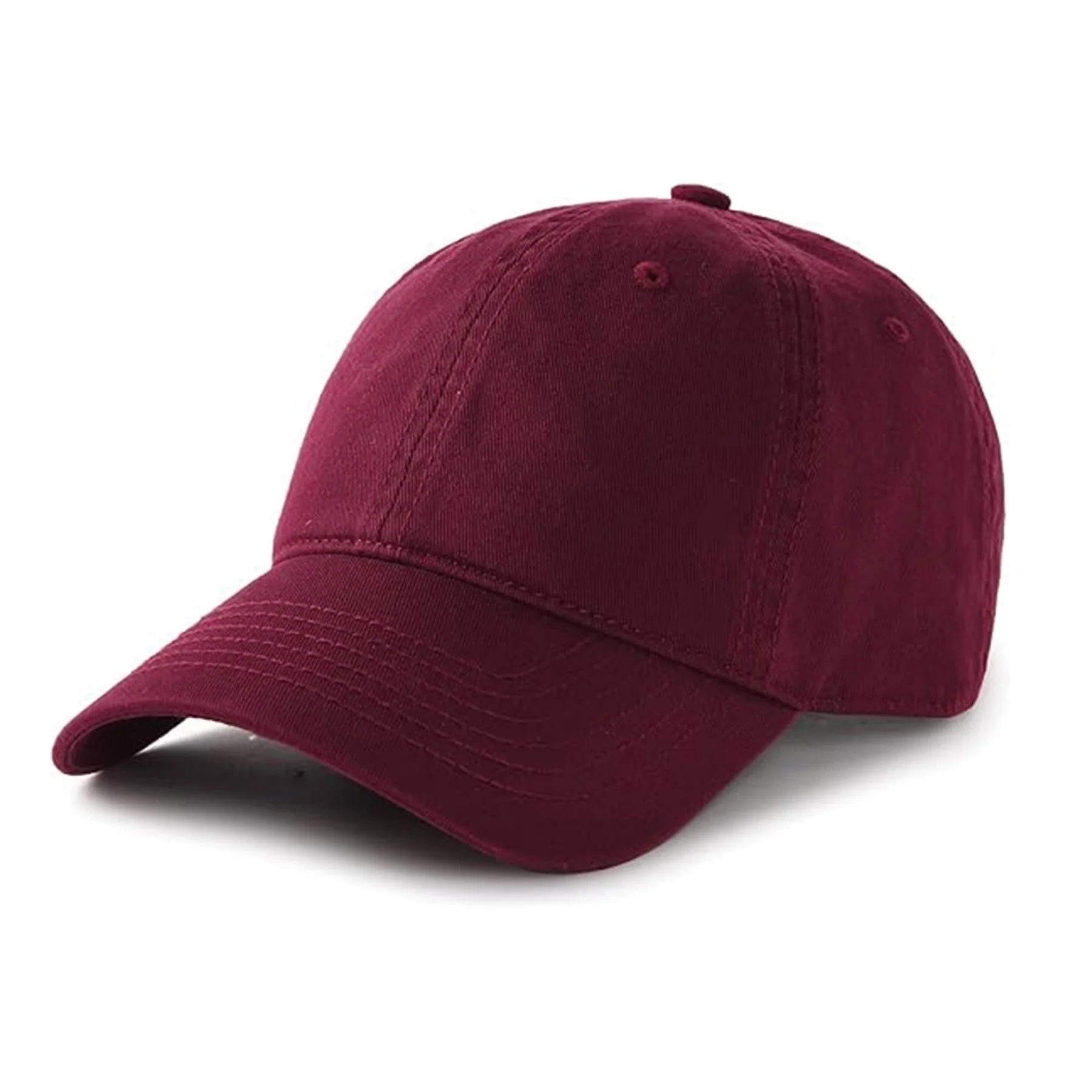 Custom Logo Cotton Baseball Cap With Adjustable Fit