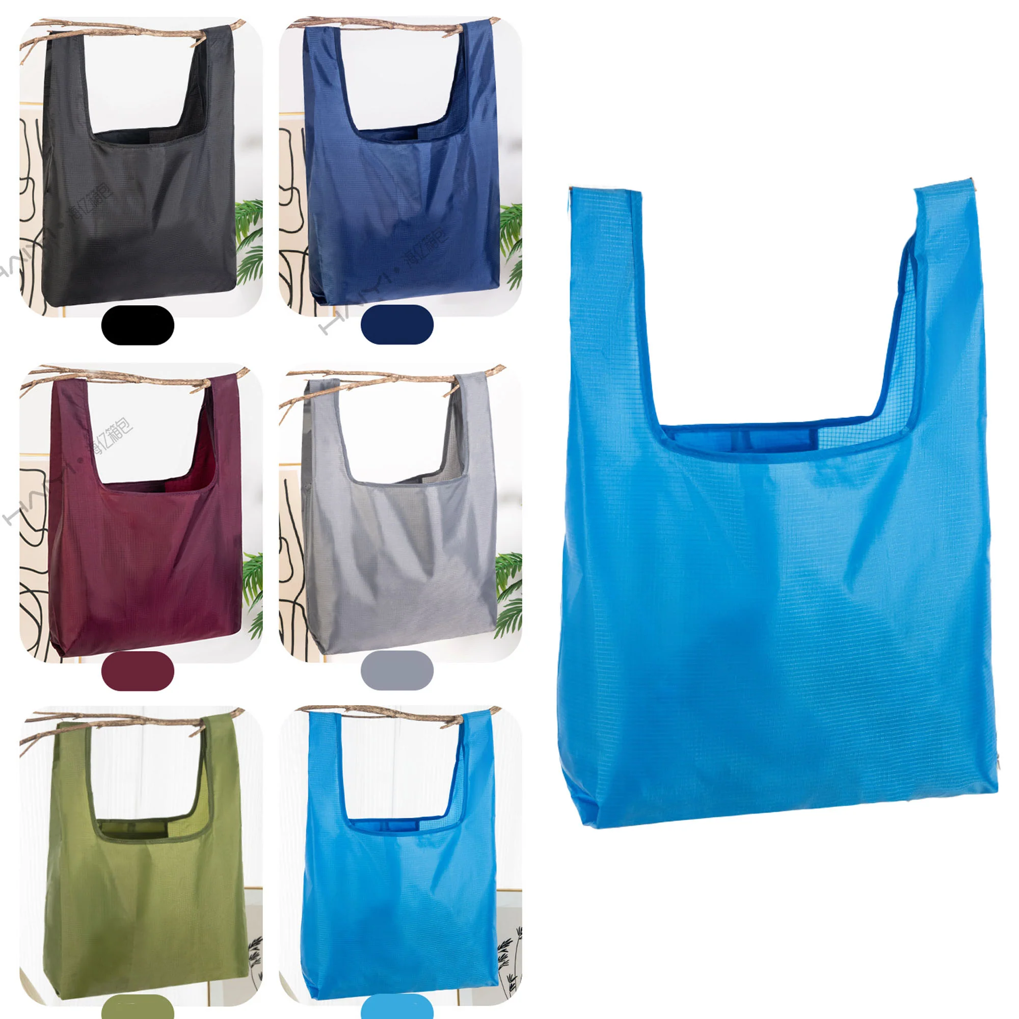 Reusable Waterproof Shopping Tote Bag