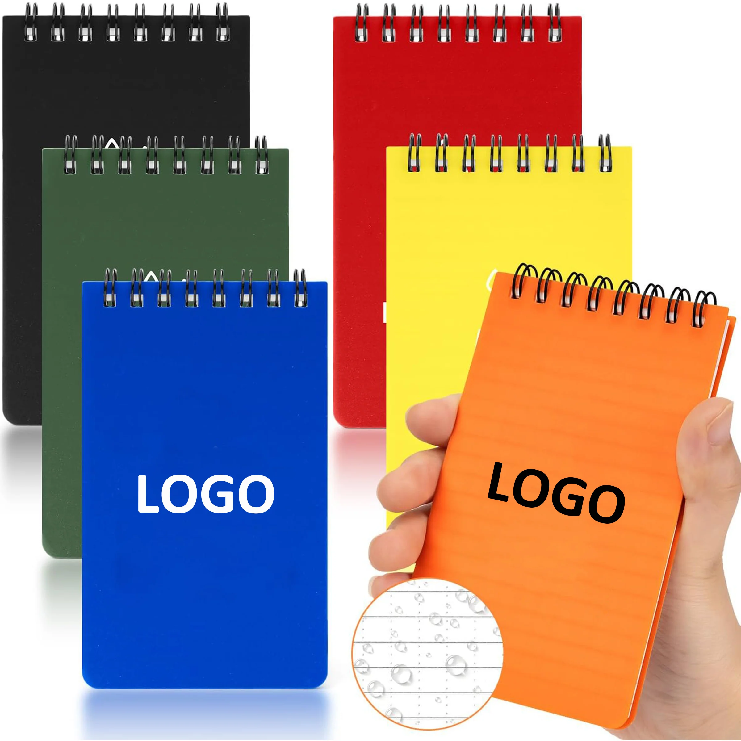 3 X 5 Inch All Weather Mini Spiral Notepad