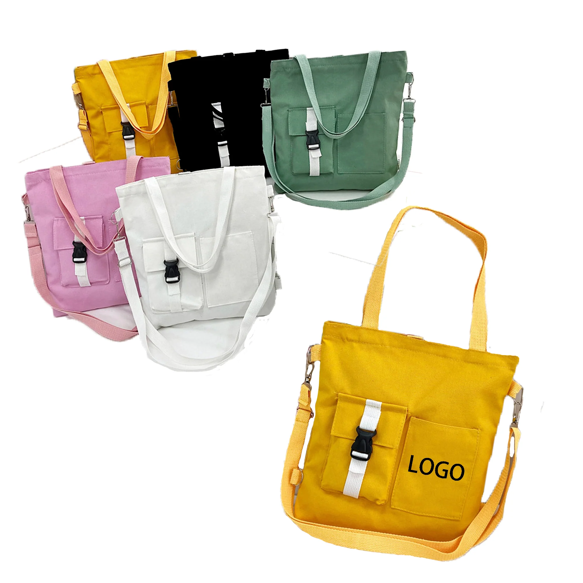 Crossbody Single Shoulder Canvas Bag