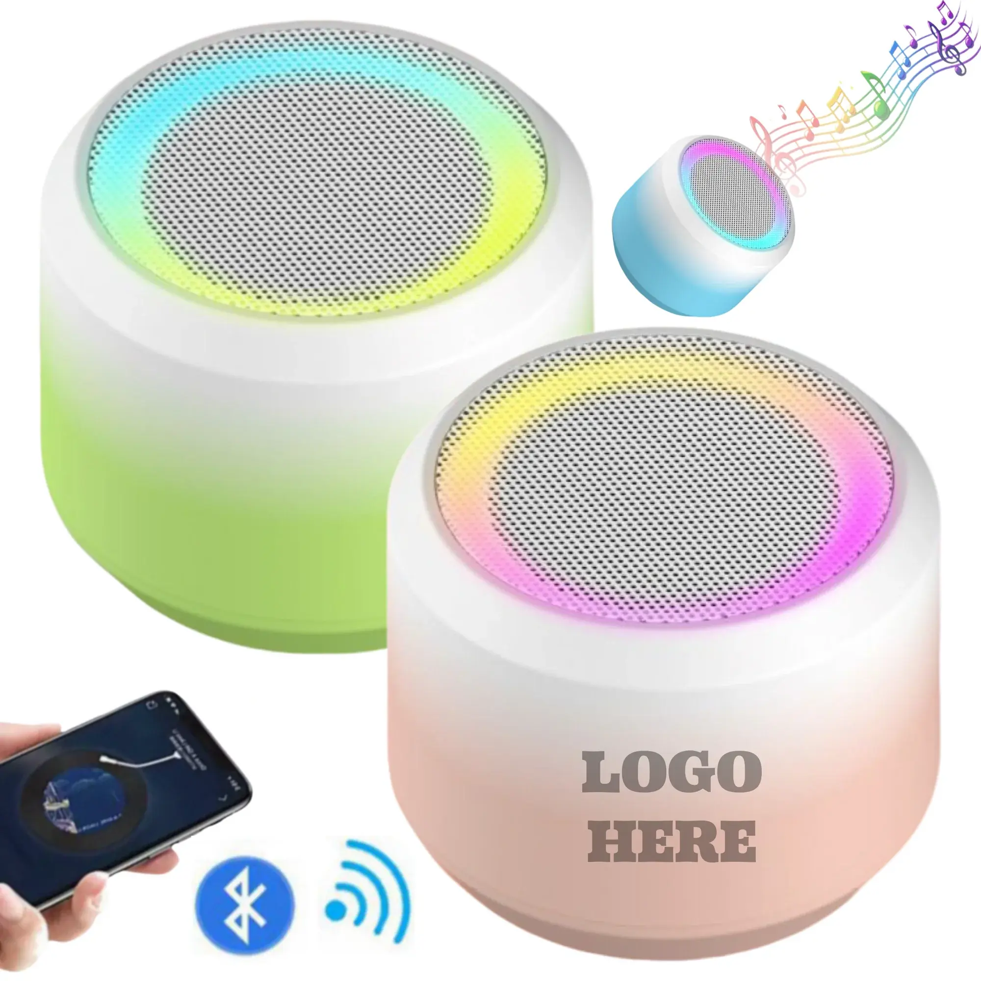 Mini RGB Bluetooth Speaker