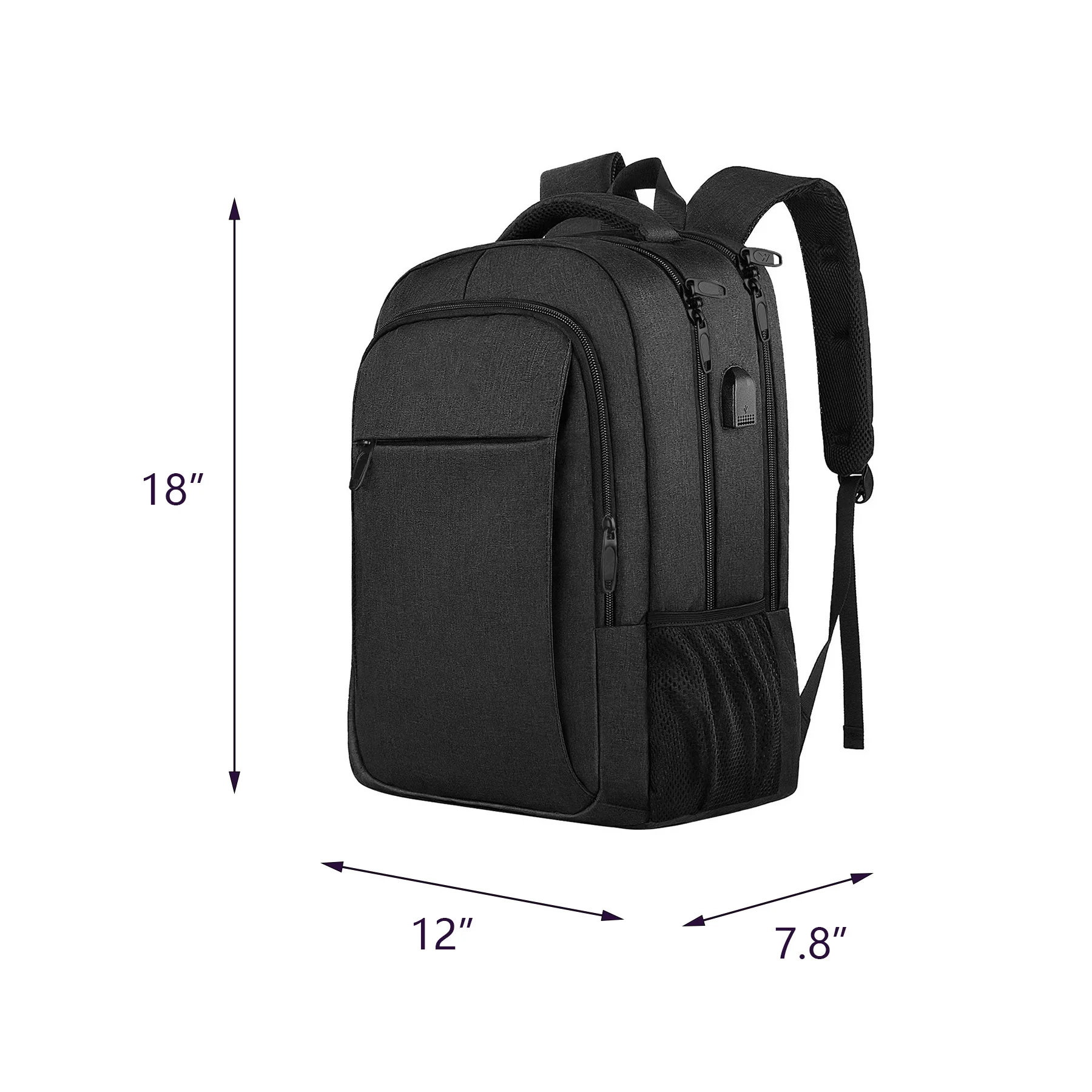 18 Inch Laptop Backpack Computer Notebook Bag