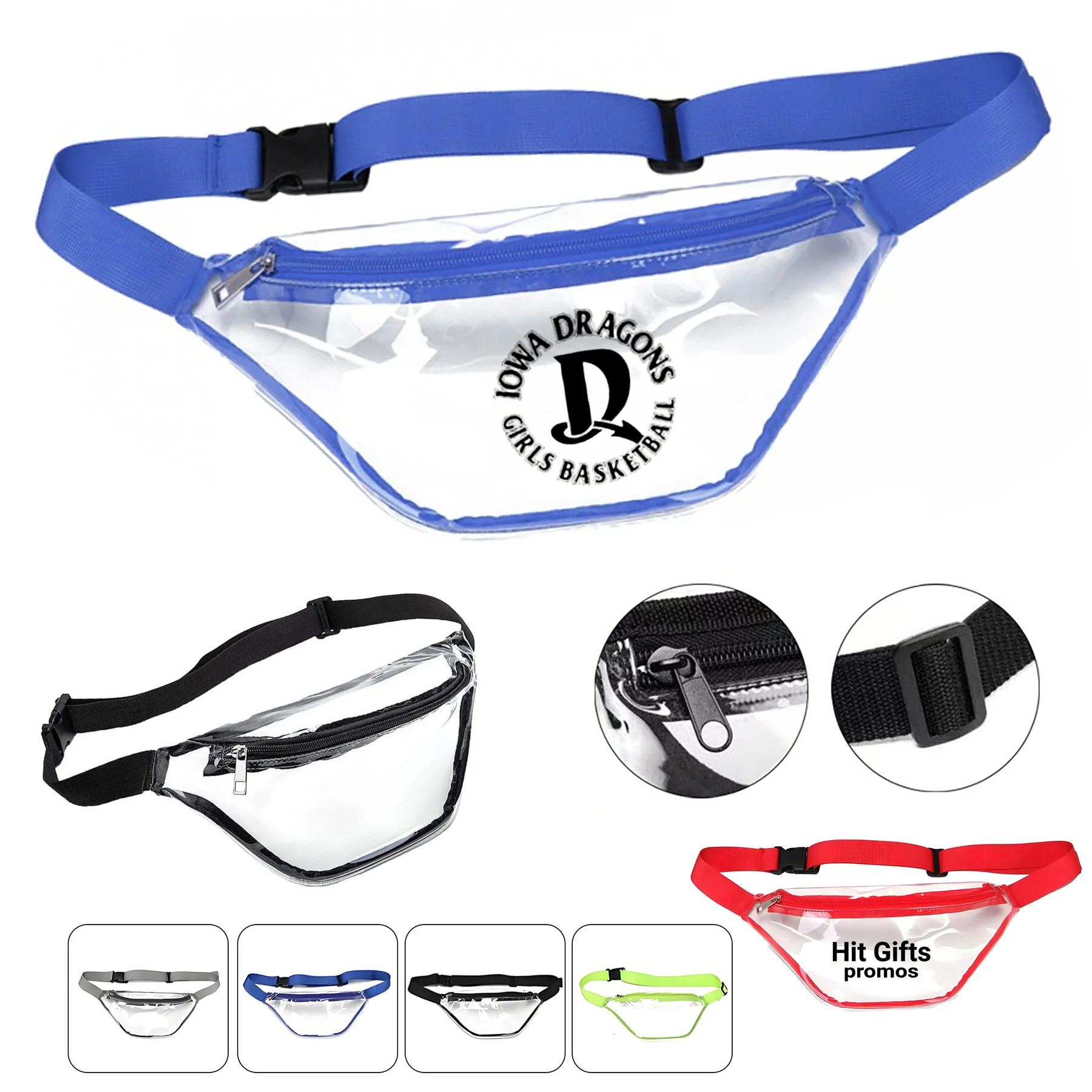PVC Clear Sport Fanny Pack