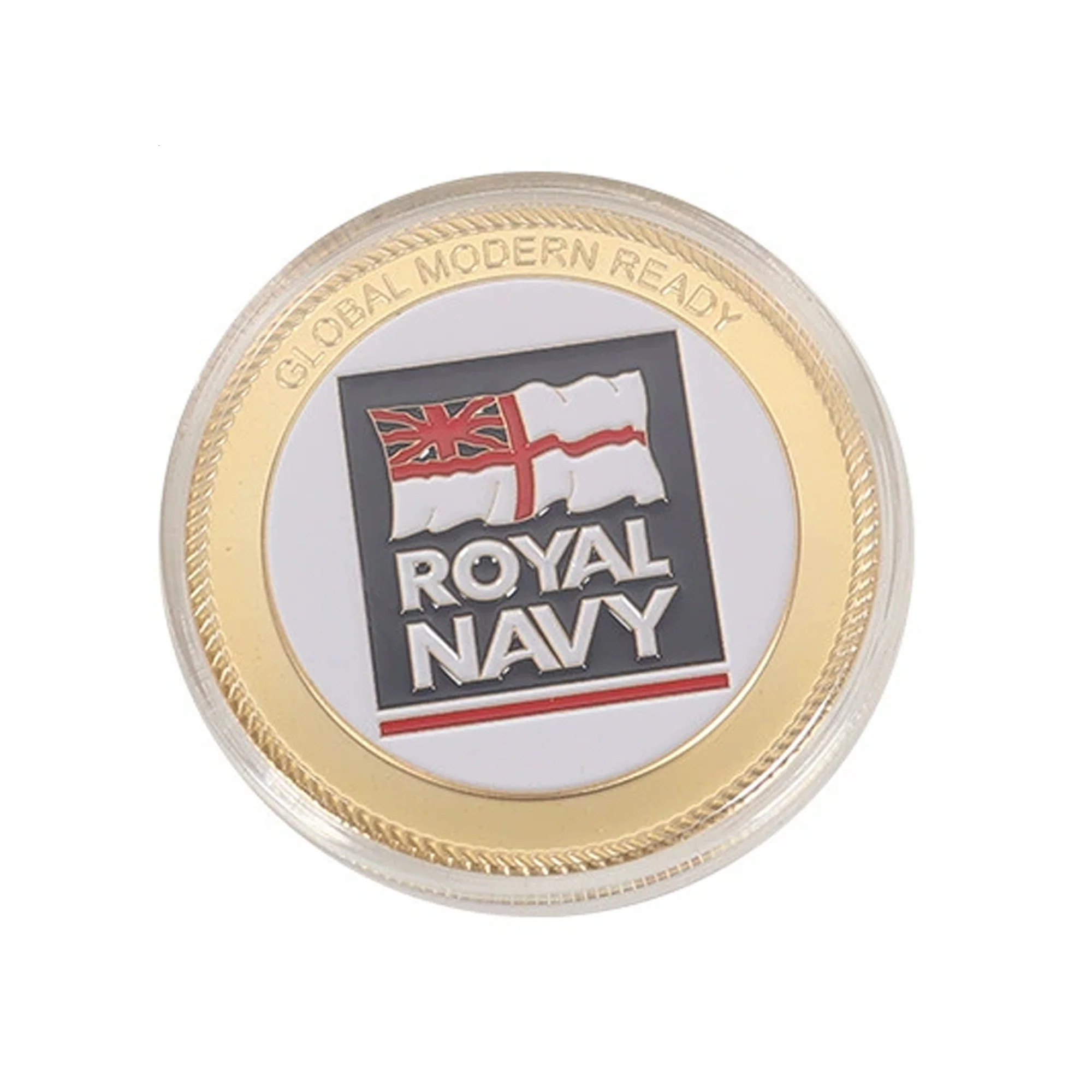 2" Double-Sided Color Metal Challenge Coin