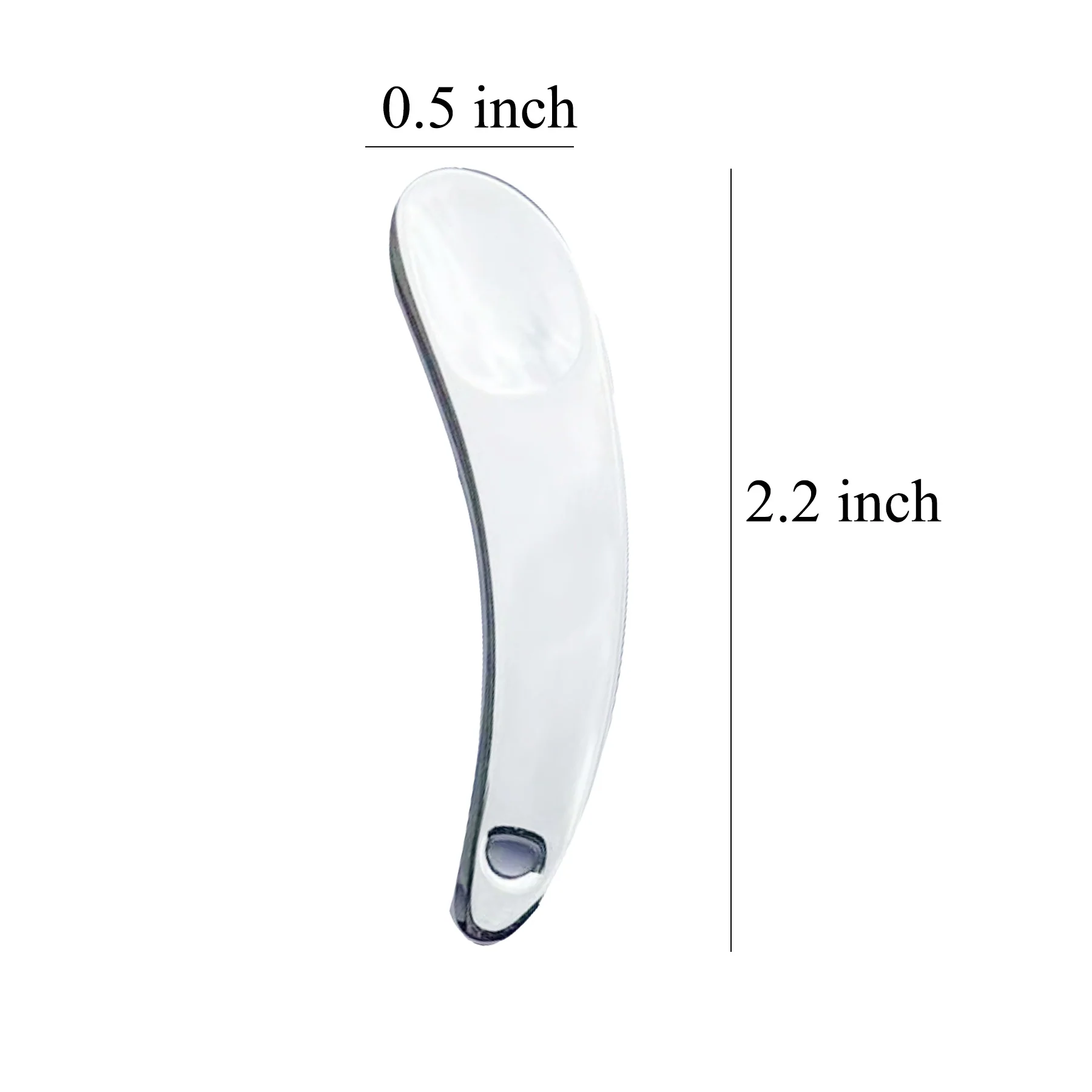 Reusable Crescent Moon Skin Care Spoon Beauty Scoop Spatula