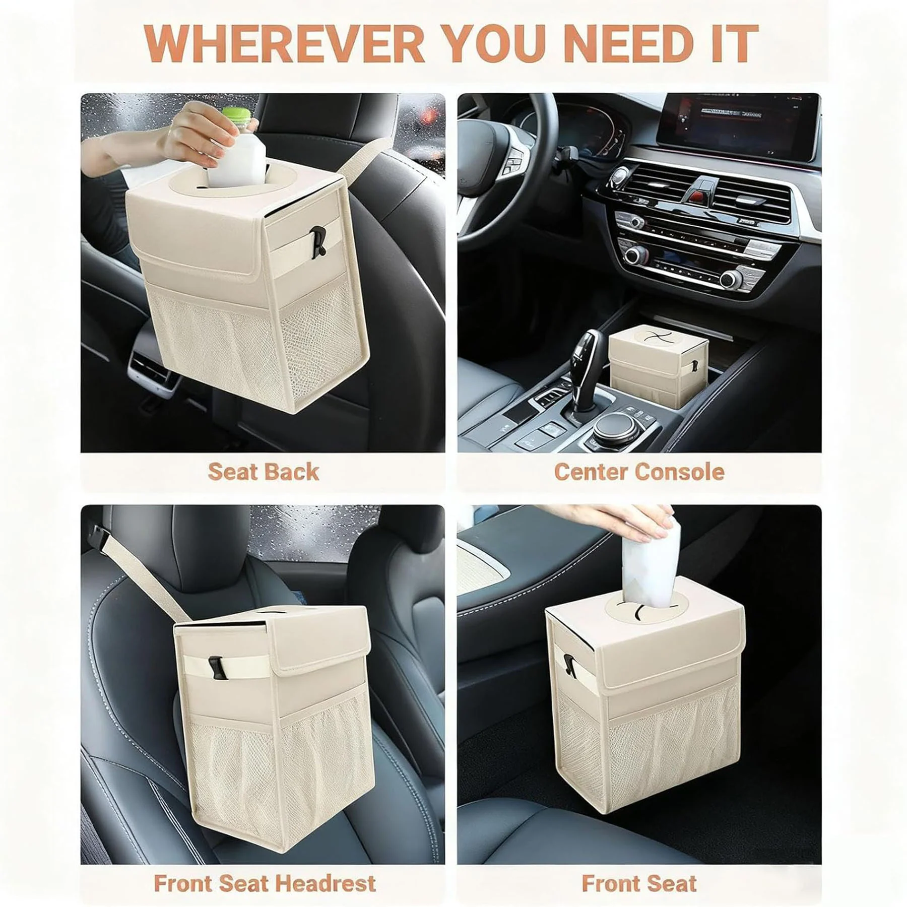 Car Trash Can