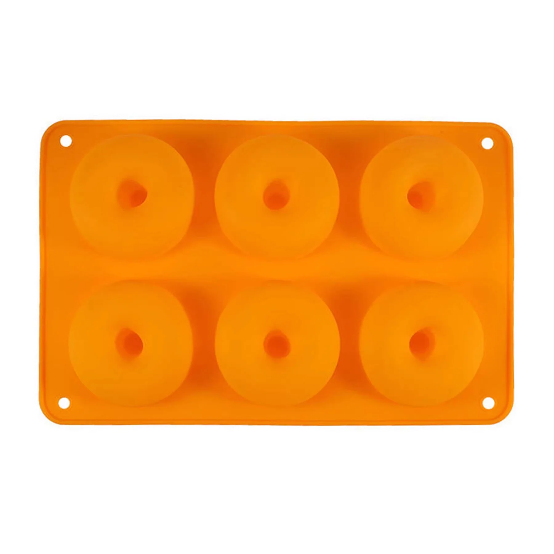 Food-Grade Silicone Donut Mold (6-Cavity)