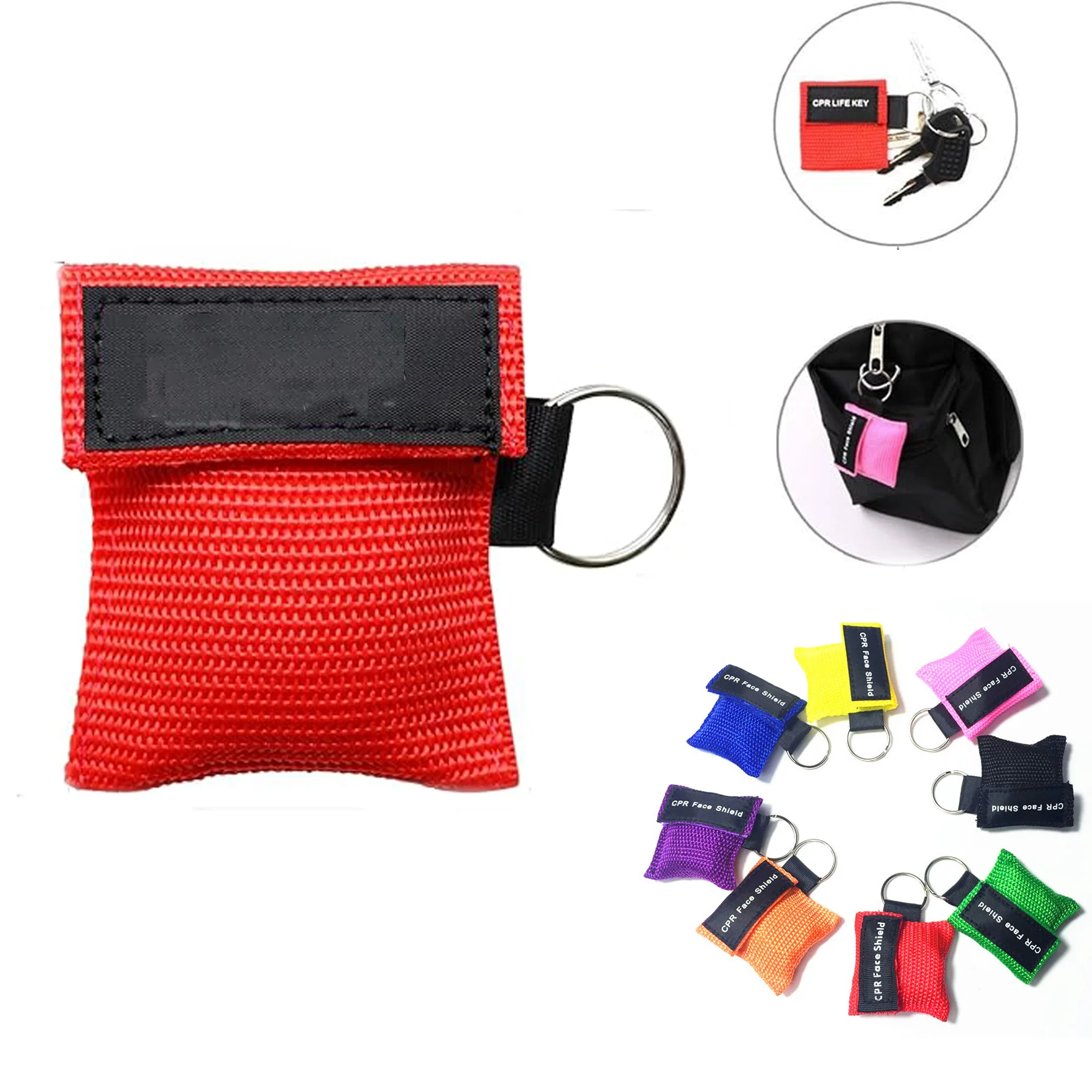 CPR Pocket Mask Keychain