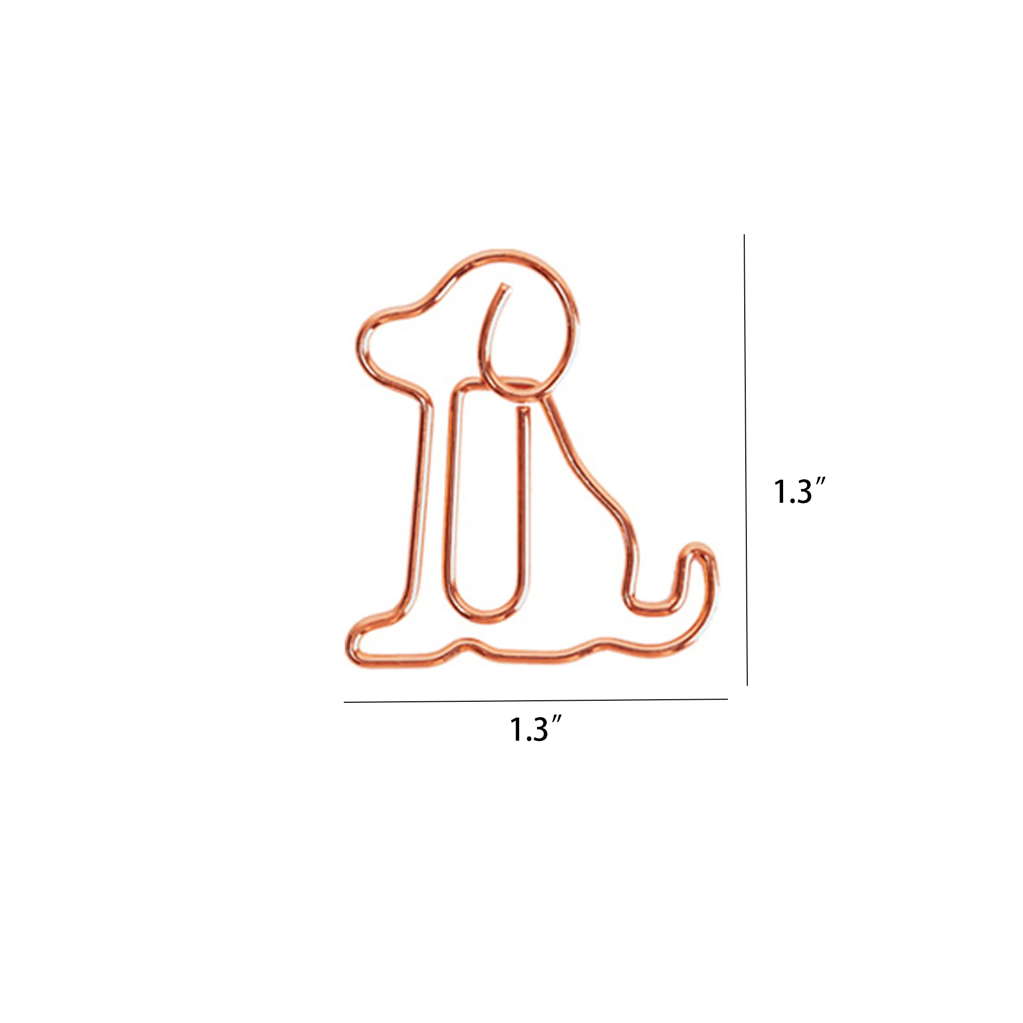 Custom Shape Metal Paper Clip