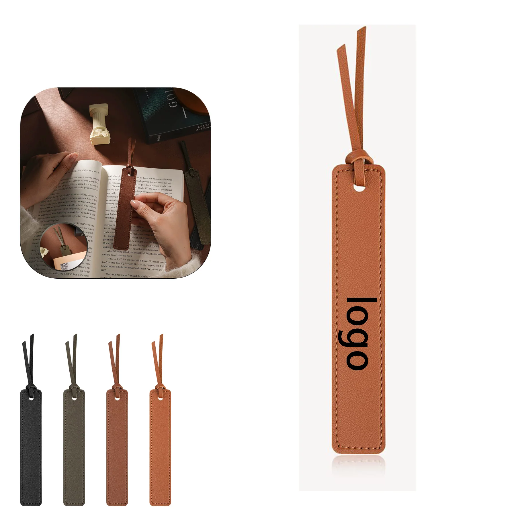 Leather Bookmark