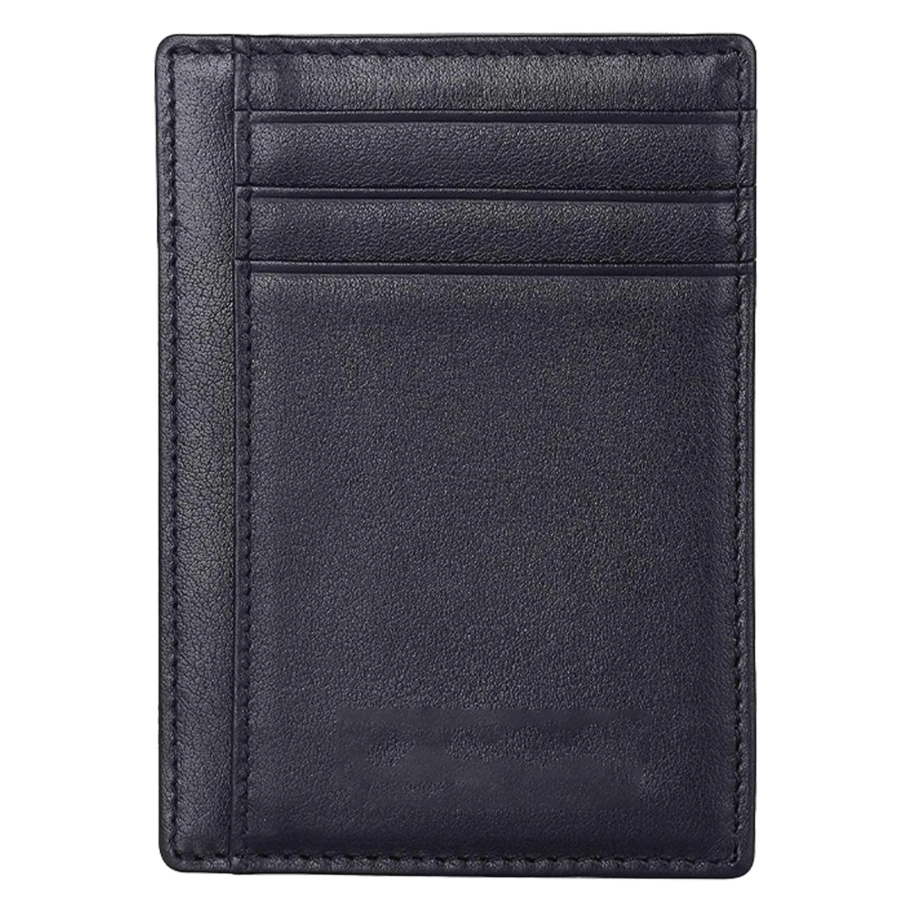Leather Wallet RFID Blocking Card Holder