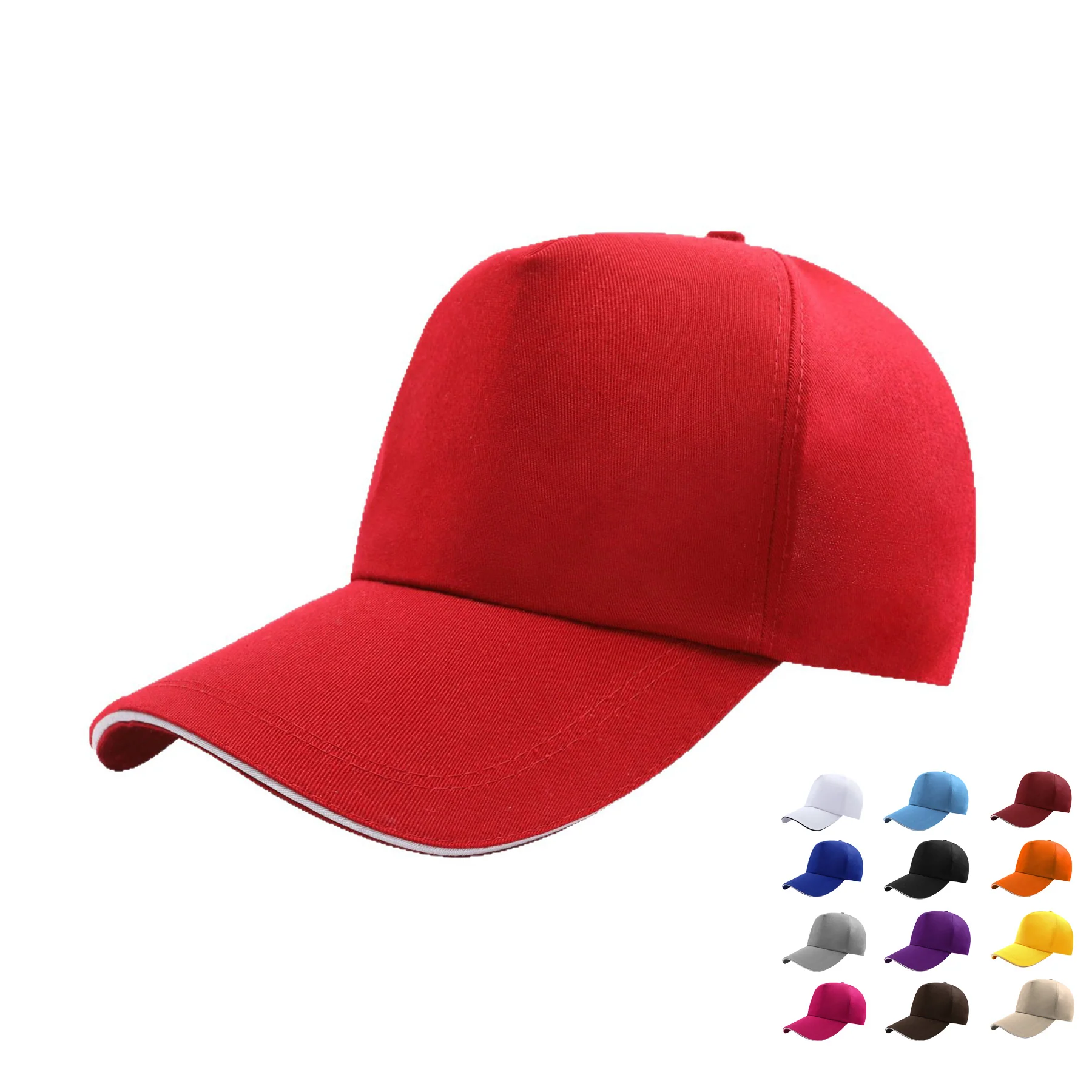 Unisex Summer Fashionable Casual Baseball Cap With Sun Visor