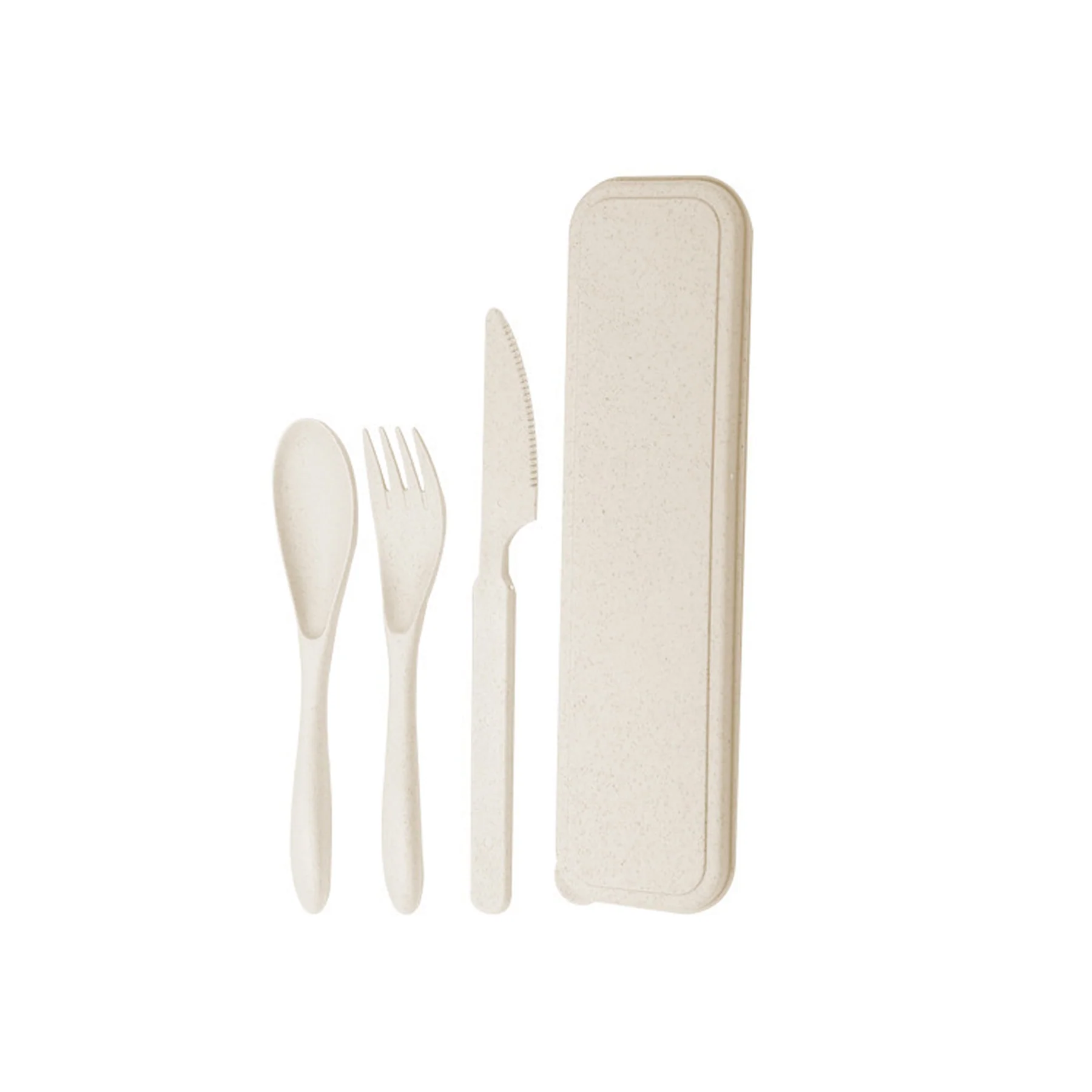 Reusable Wheat Straw Cutlery Set