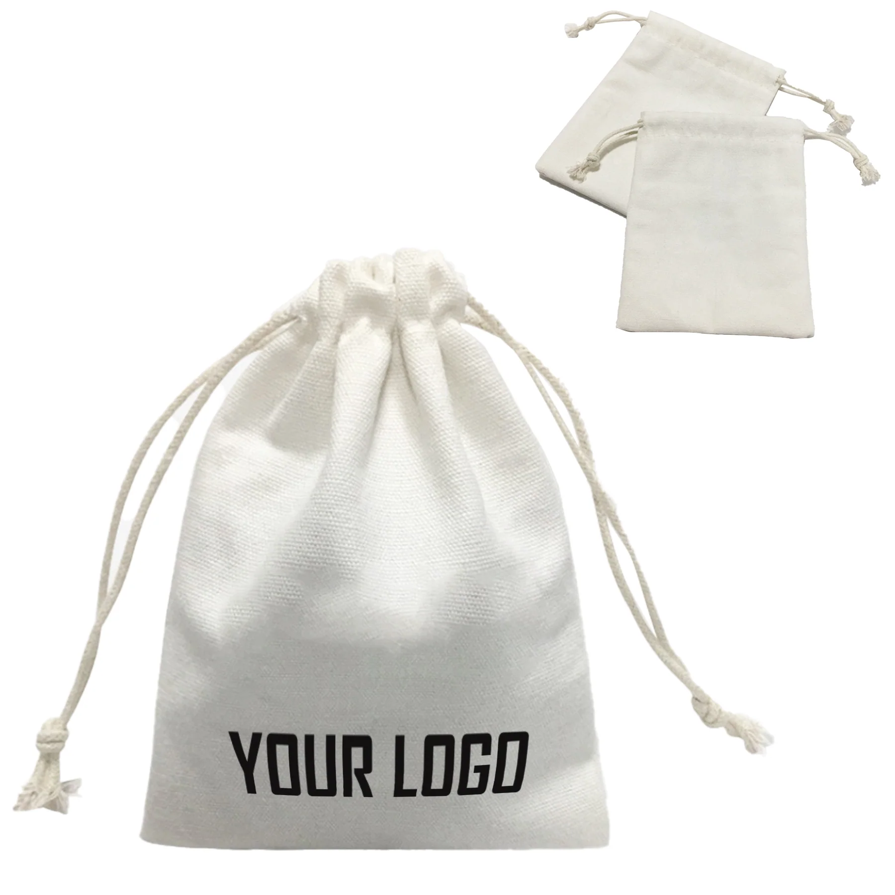 Canvas Drawstring Pocket