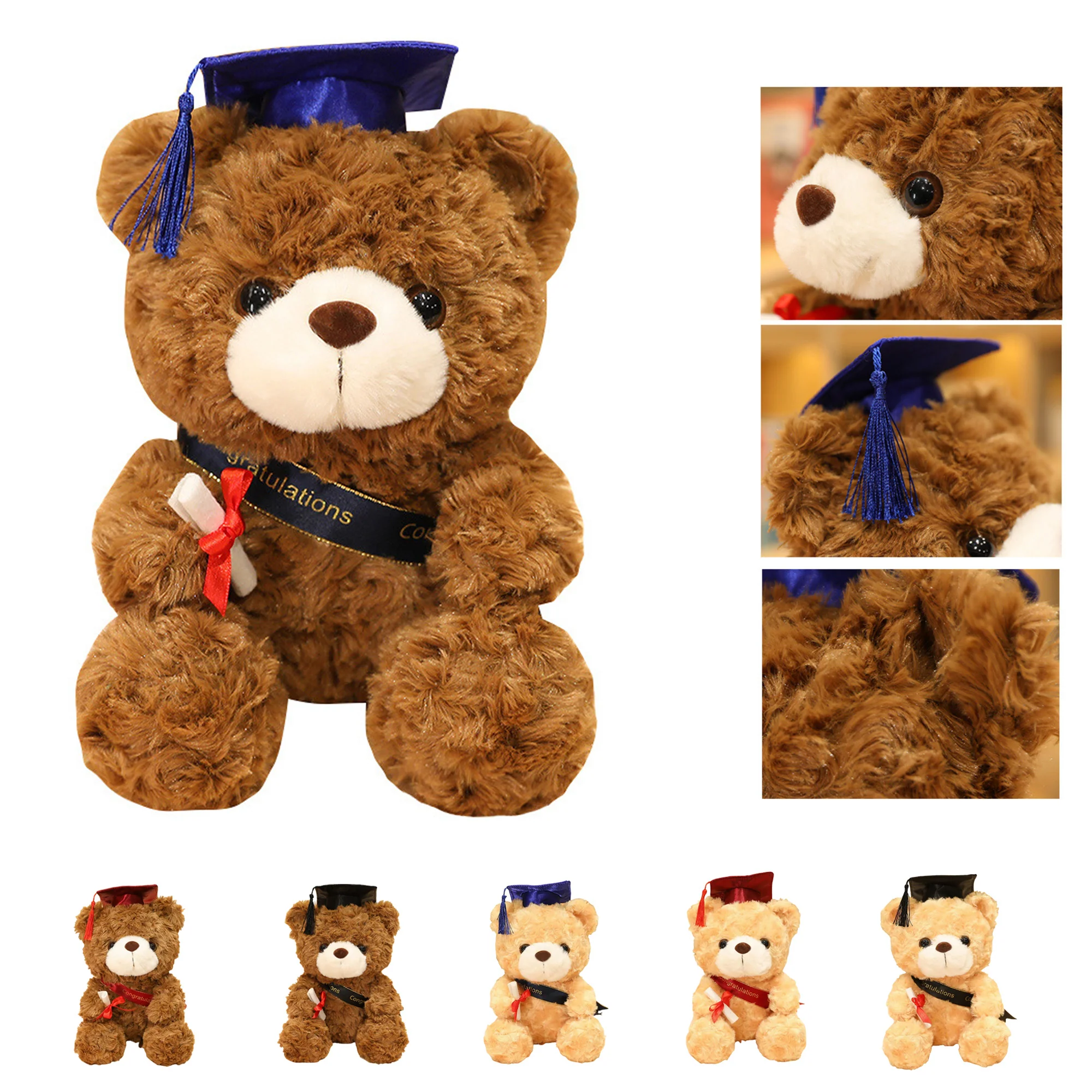 Bear With Graduation Cap