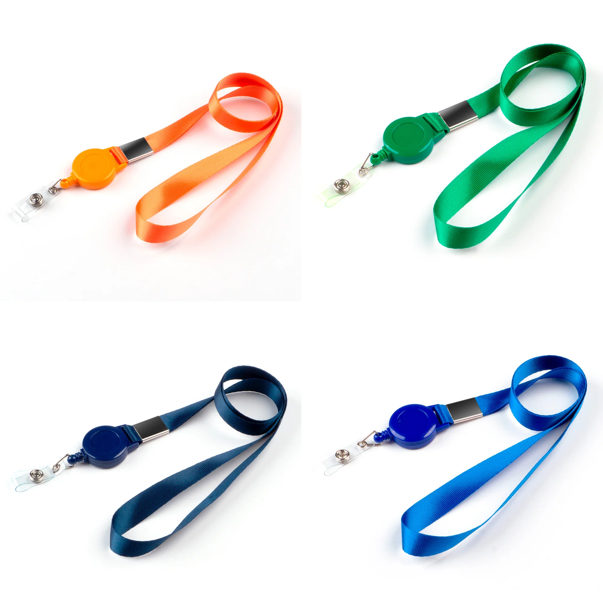 Full Color Custom Lanyard With Retractable Badge Reel Combo