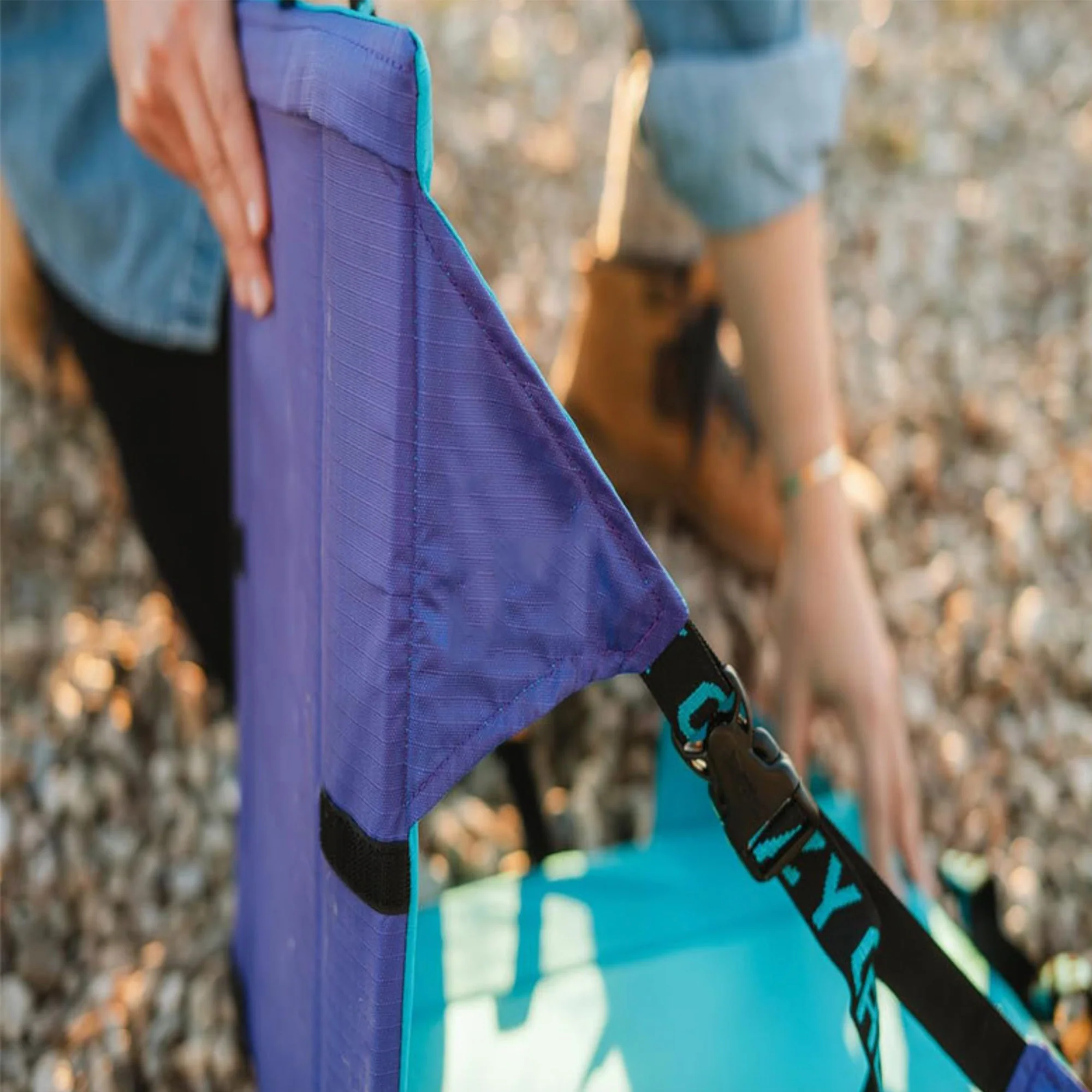 Portable Camping Outdoor Cushion With Backrest