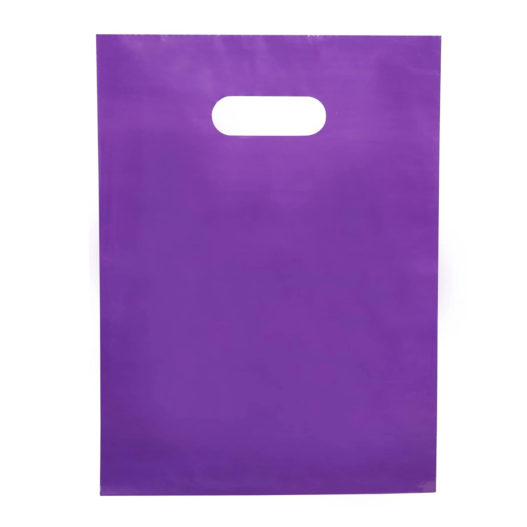 2 Mil 7.5 X 12 Inches Customizable Retail Bag With Handles