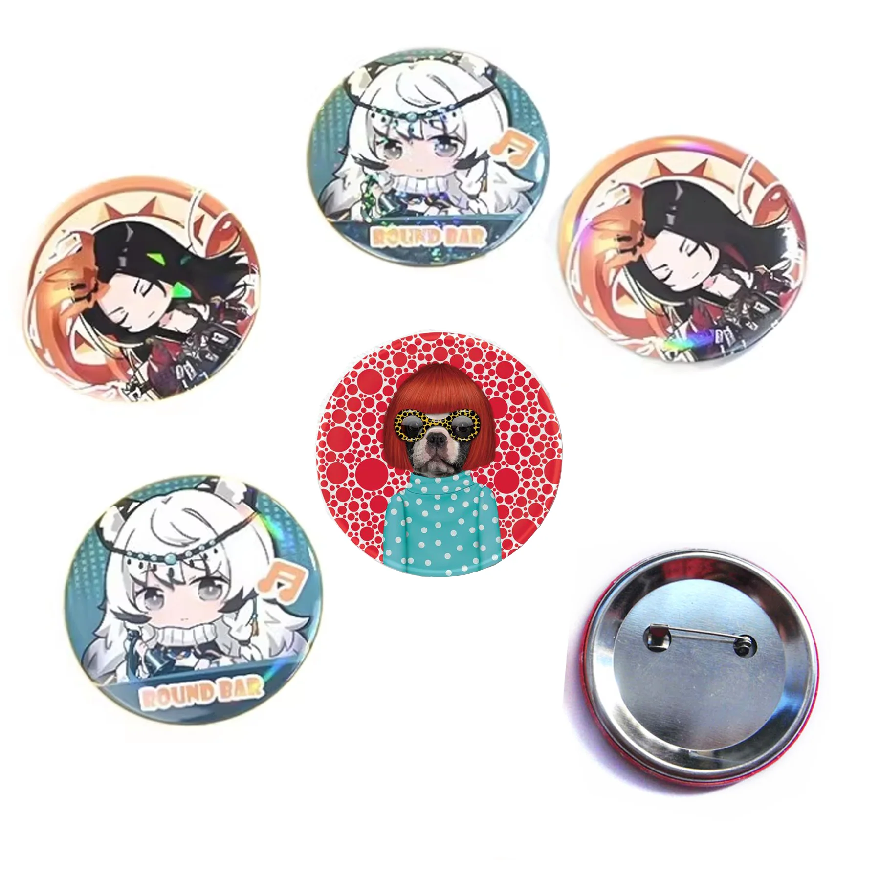 2.25" Custom Full-Color Pin Back Button
