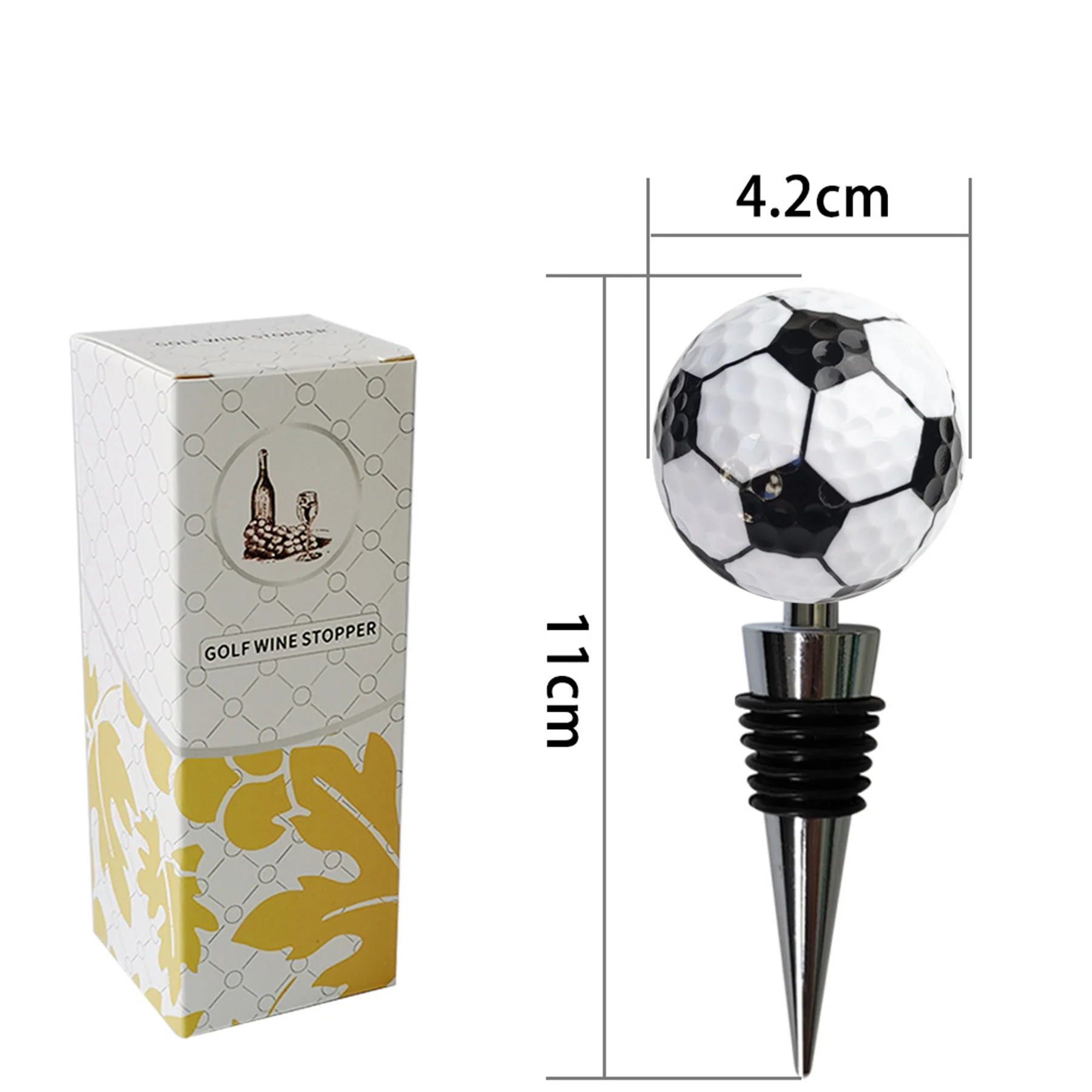 1 PCS Reusable Various Ball Shaped Bottle Stopper