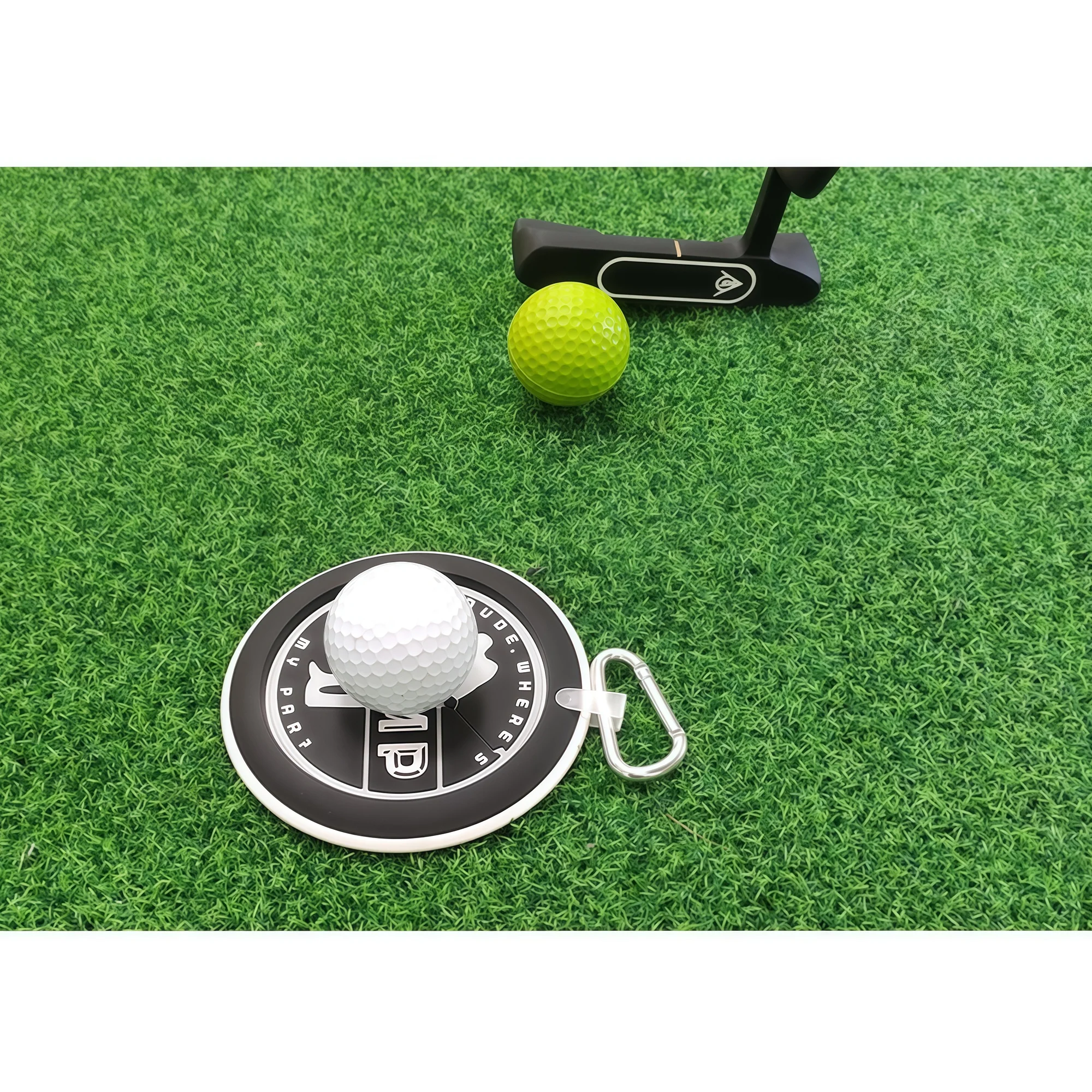 Dropping Glue Golf Bag Tags with Carabiner Hook