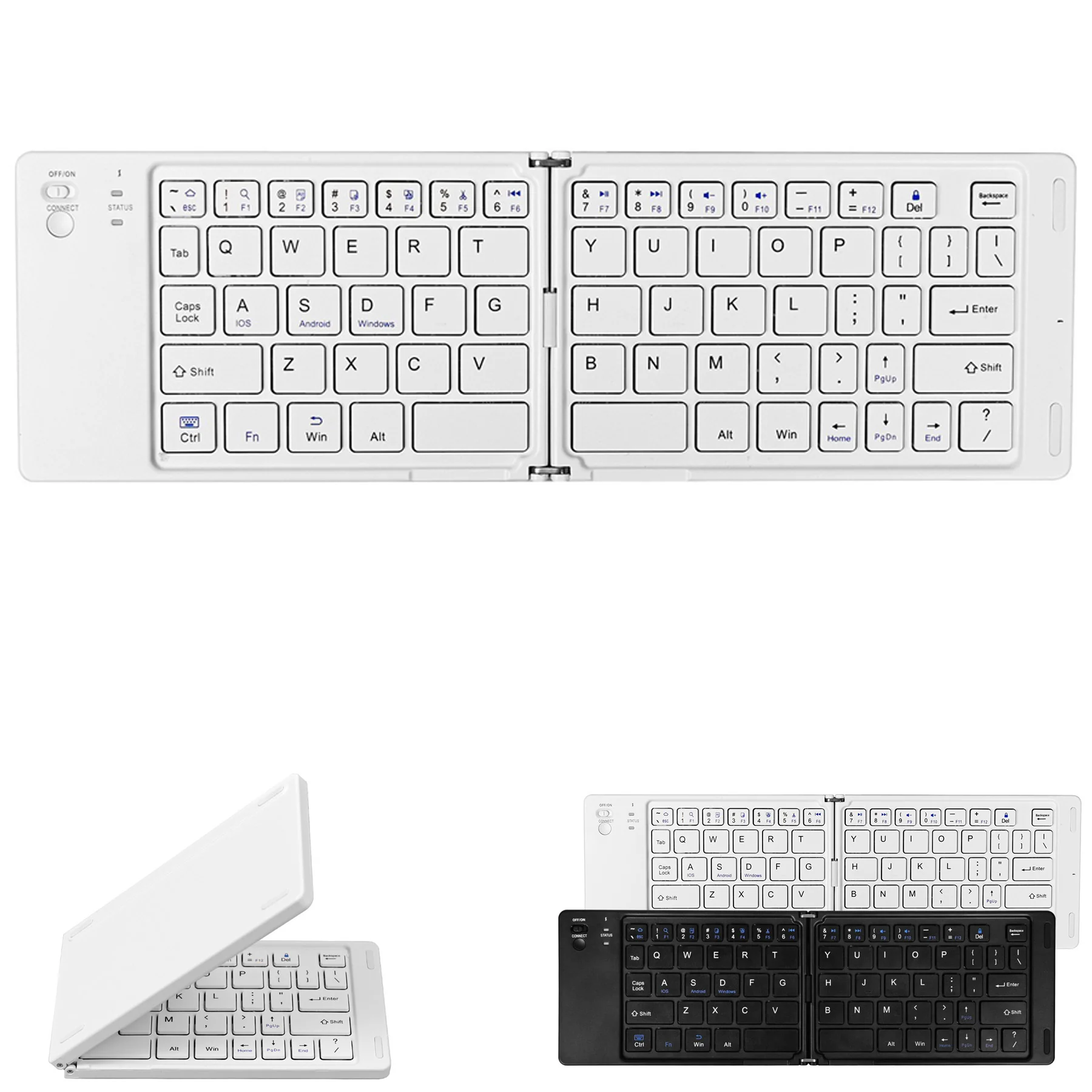 Foldable Bluetooth Keyboard