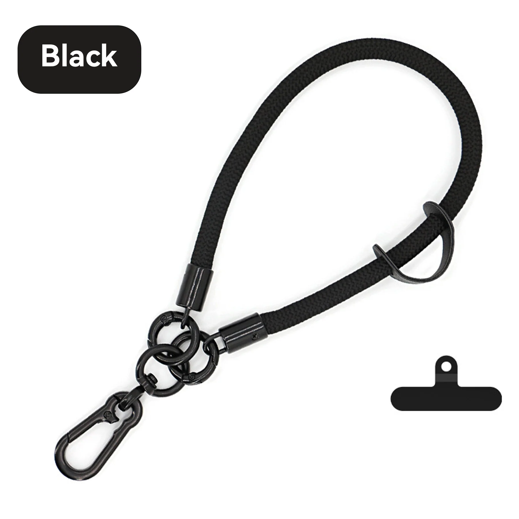 Polyester Nylon Braided Phone Lanyard