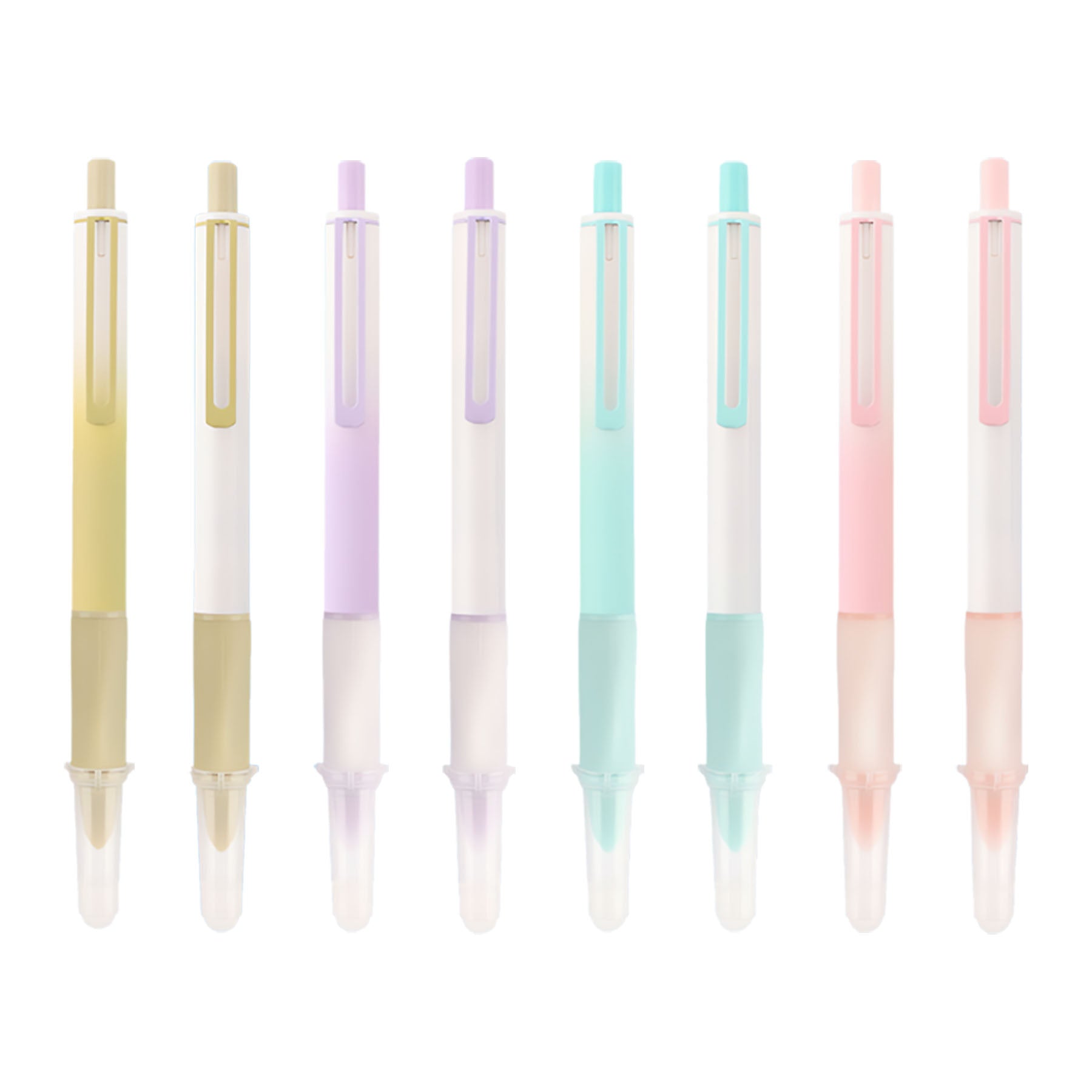 0.38mm Quick-Drying Black Ink Retractable Push Fountain Pens