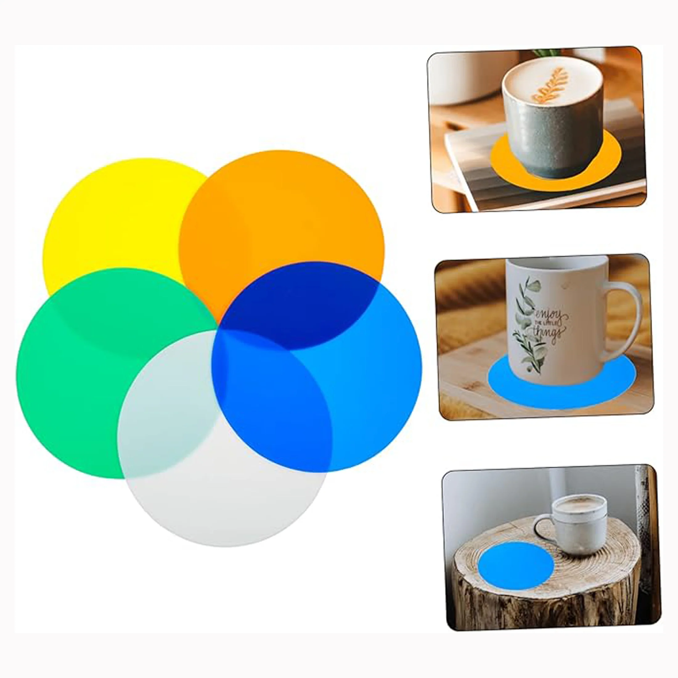 Silicone Round Jar Opener Coaster