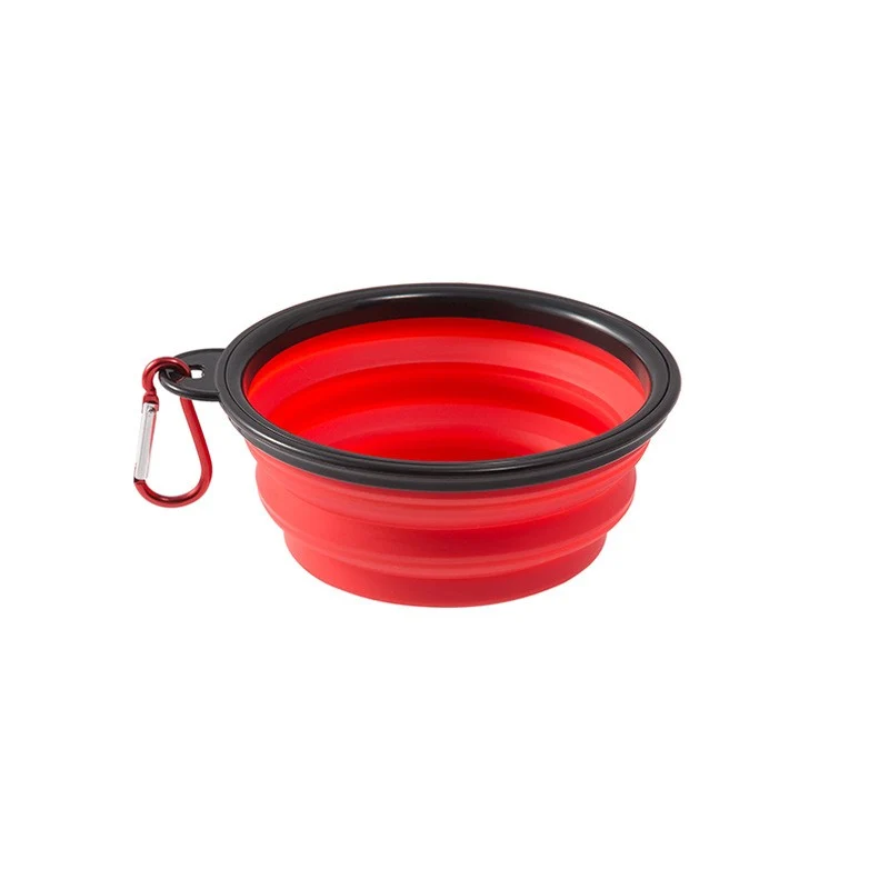 Collapsible Silicone Pet Bowl For Travel Use(L)