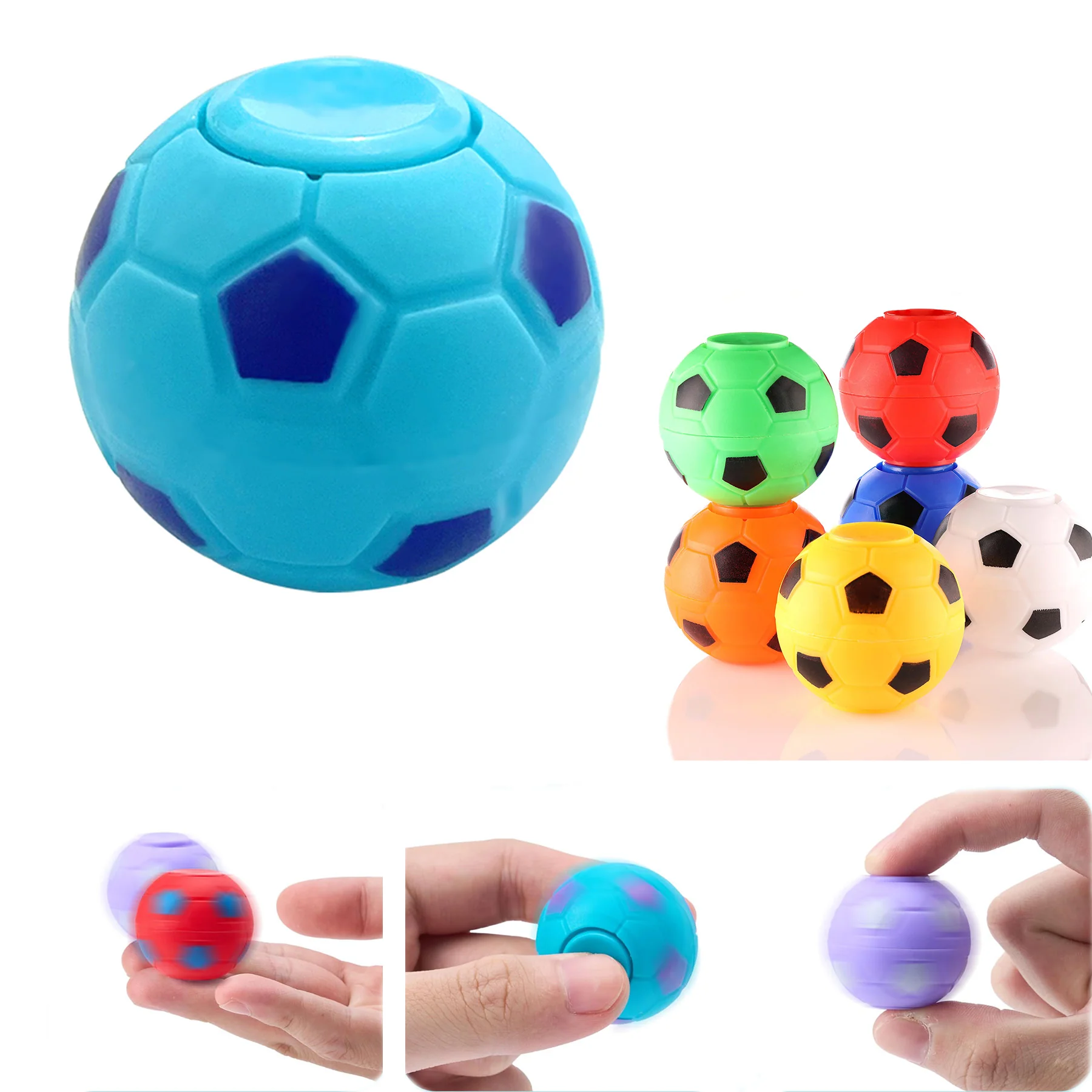 Mini Soccer Fidget Spinners