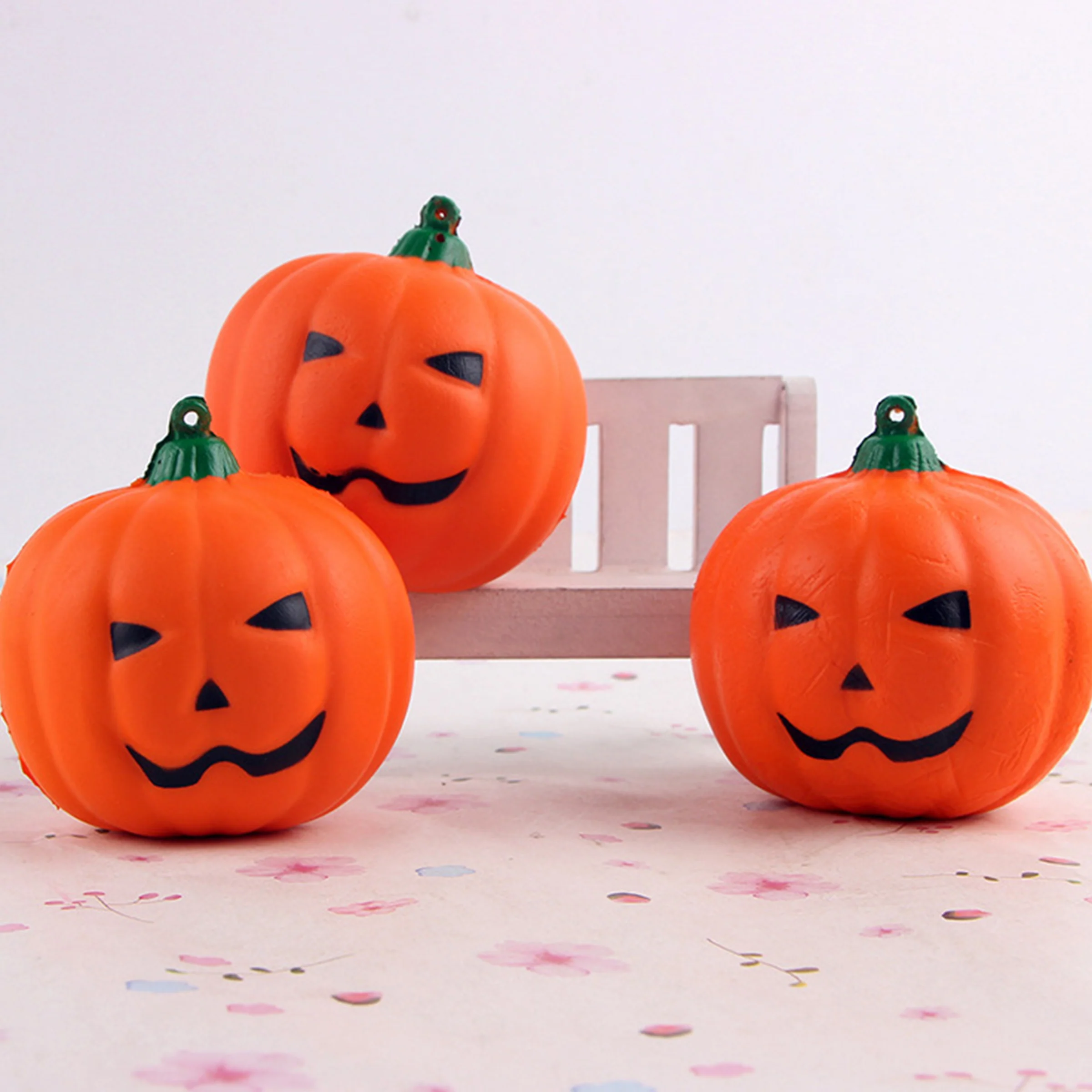 Halloween Pumpkin Stress Squeeze Ball