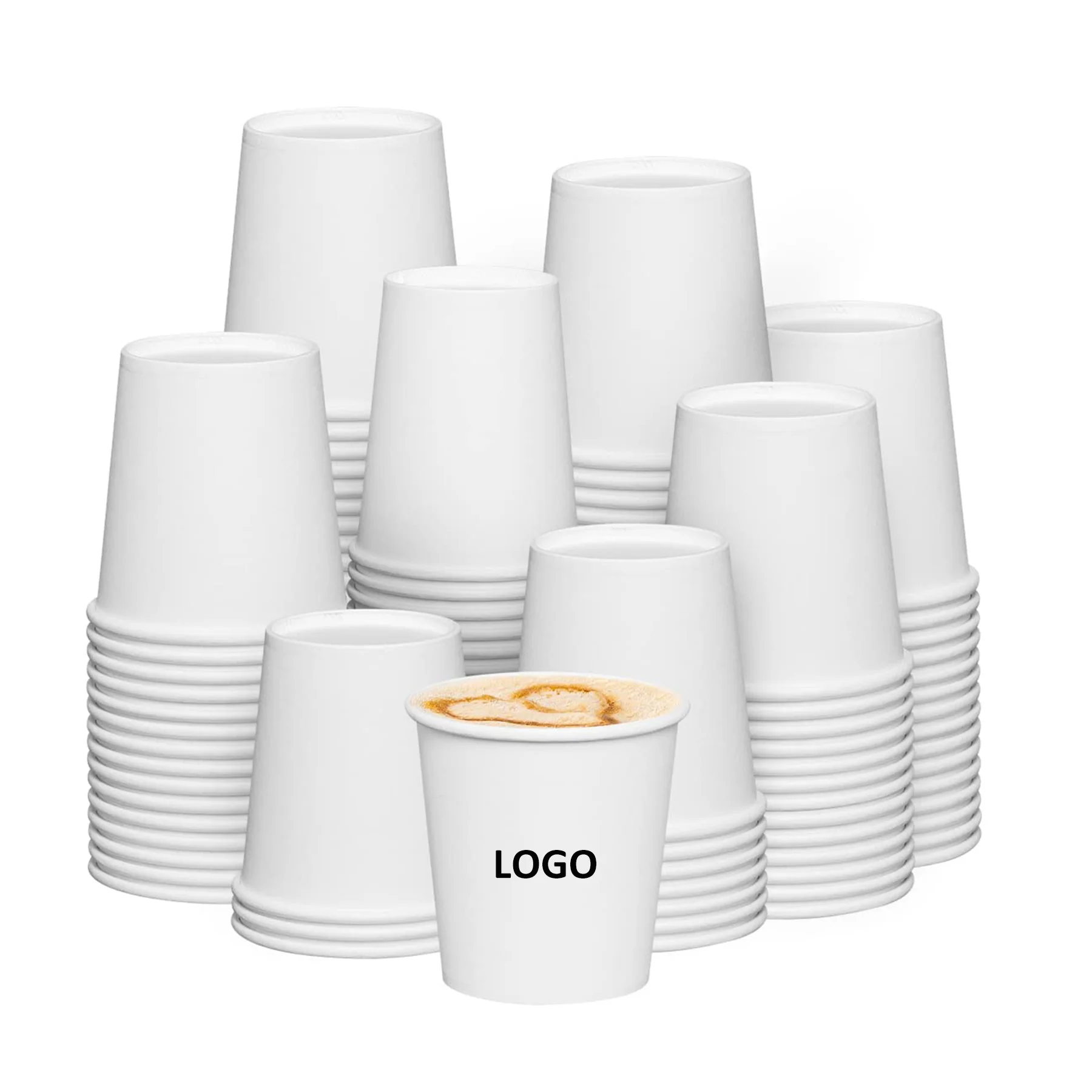 Custom Logo Disposable Paper Cup