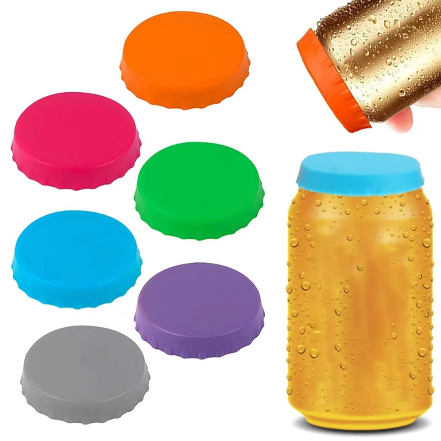 Silicone Soda Caps