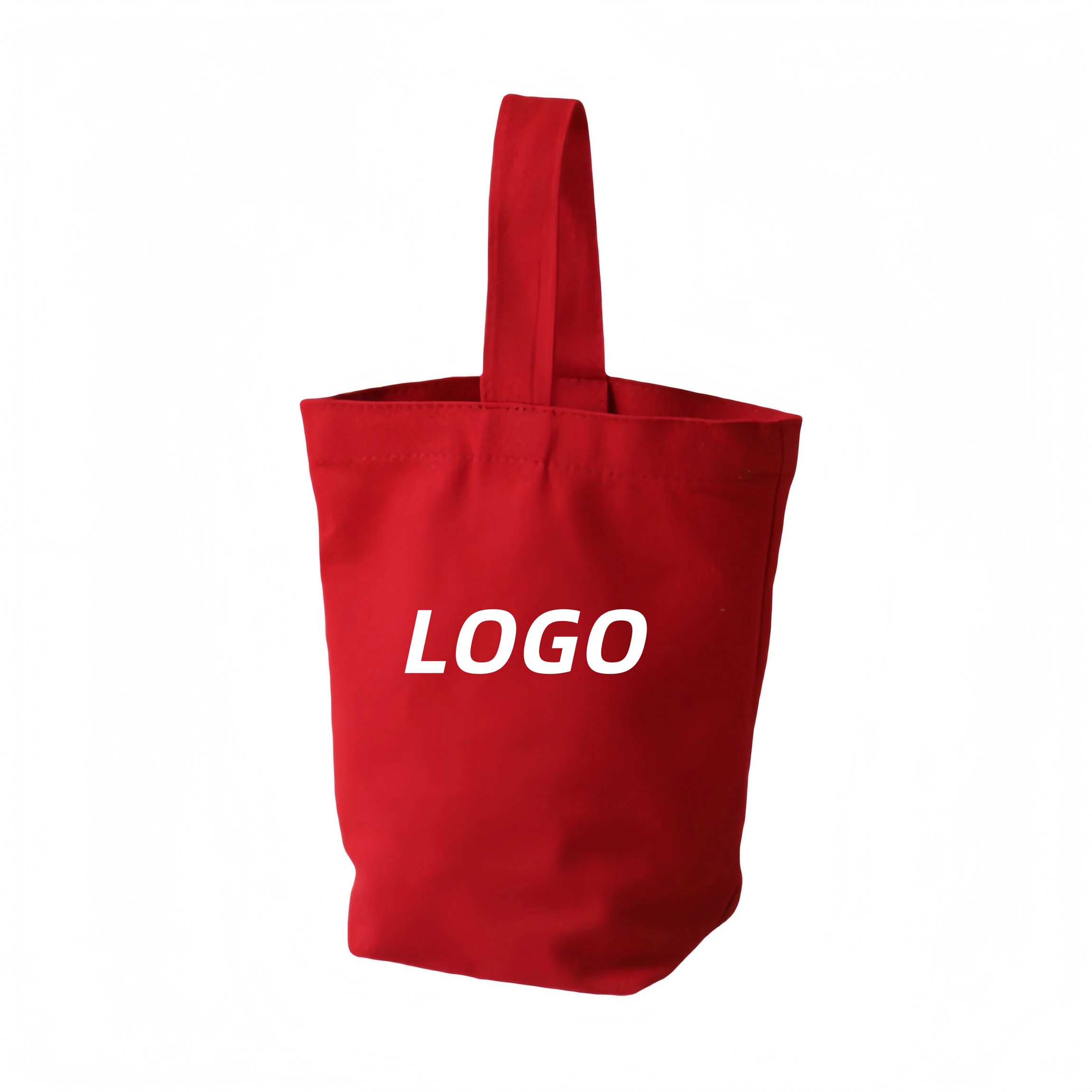 Canvas Solid Tote Reusable Grocery Bags