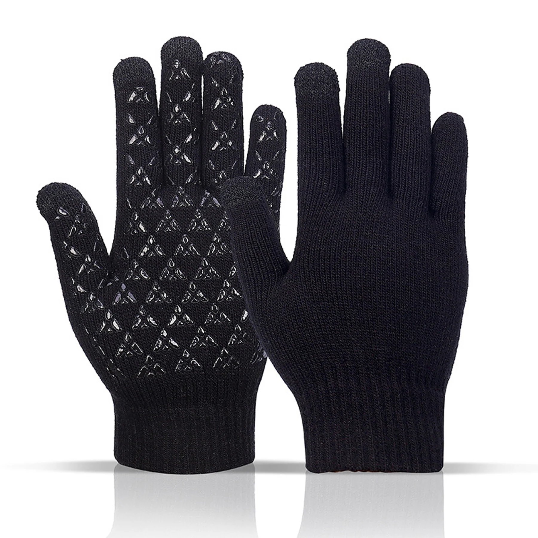 Full Color 3 Finger Touch Screen Gloves