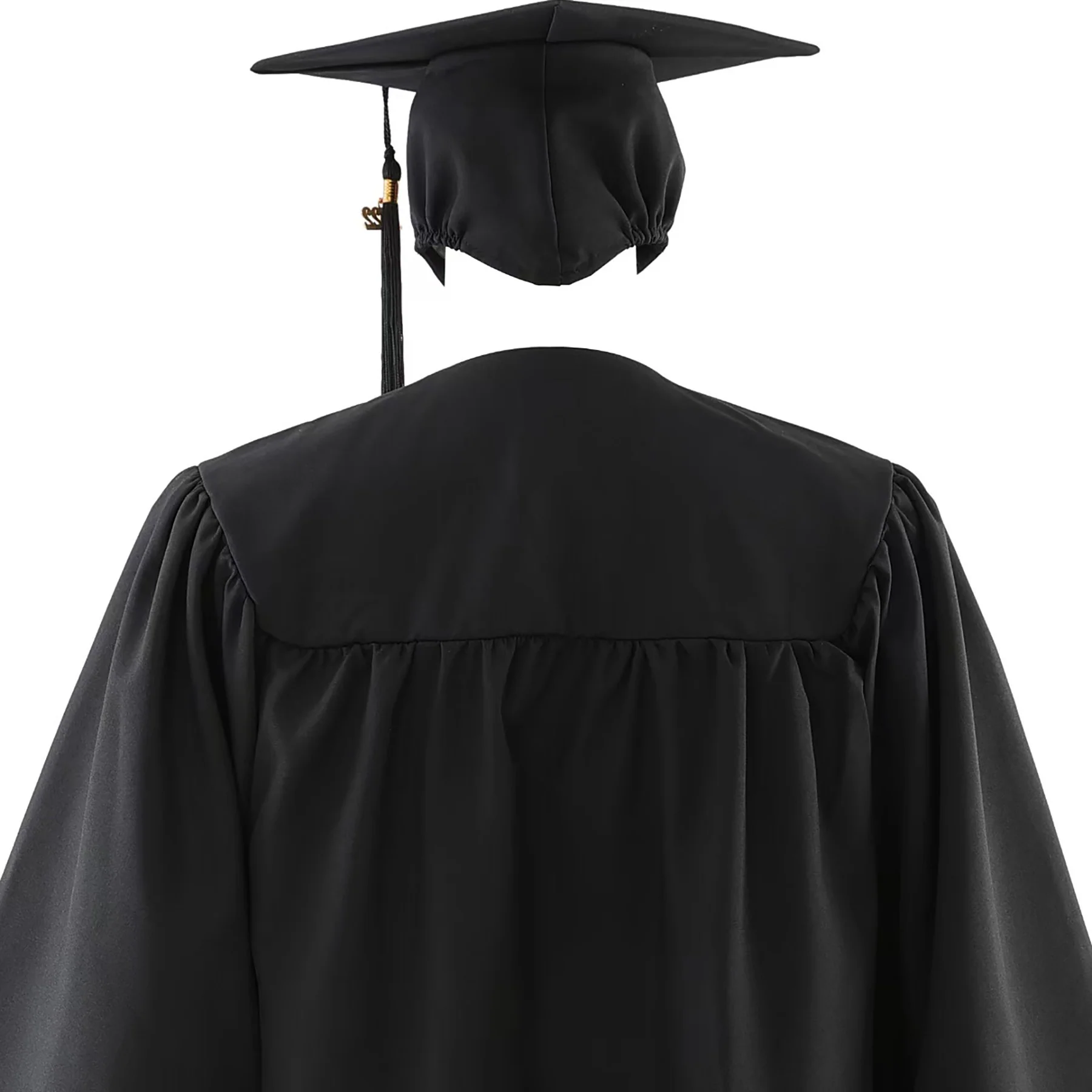 Matte Graduation Gown Cap Tassel Set