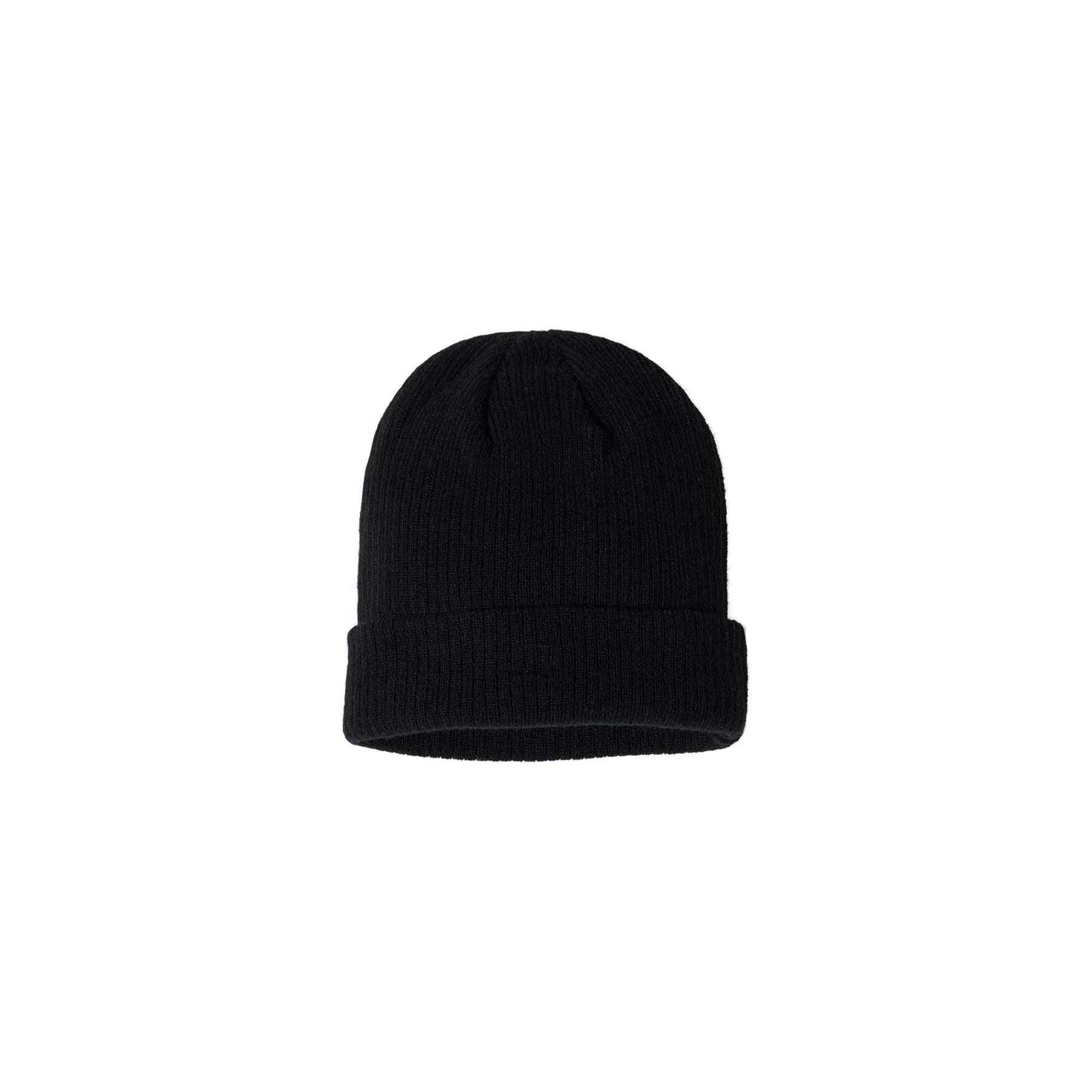 Customizable Cozy Ribbed Knit Cap