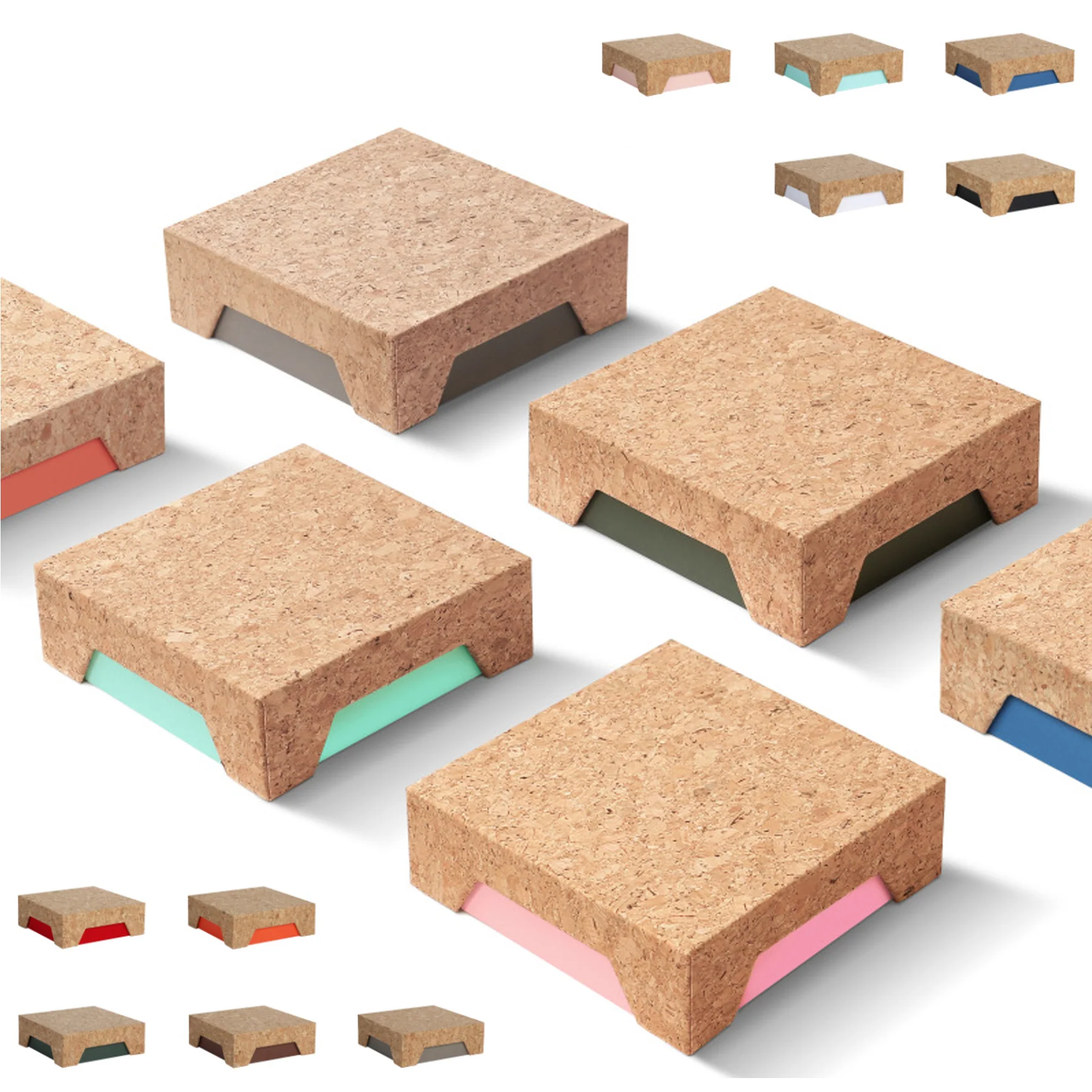 Eco-Friendly Cork Gift Jewelry Box