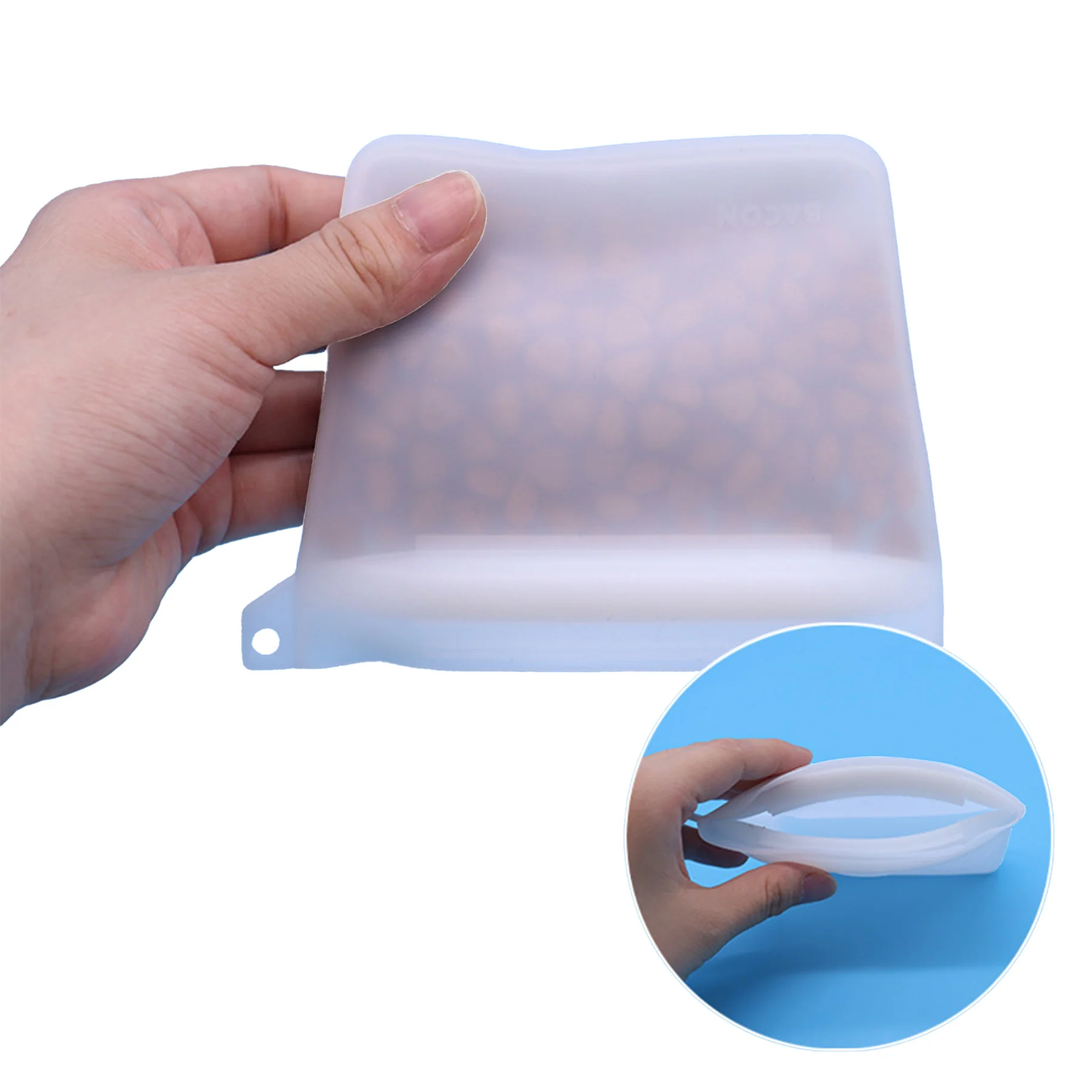 Silicone Outdoor Pet Food Bag