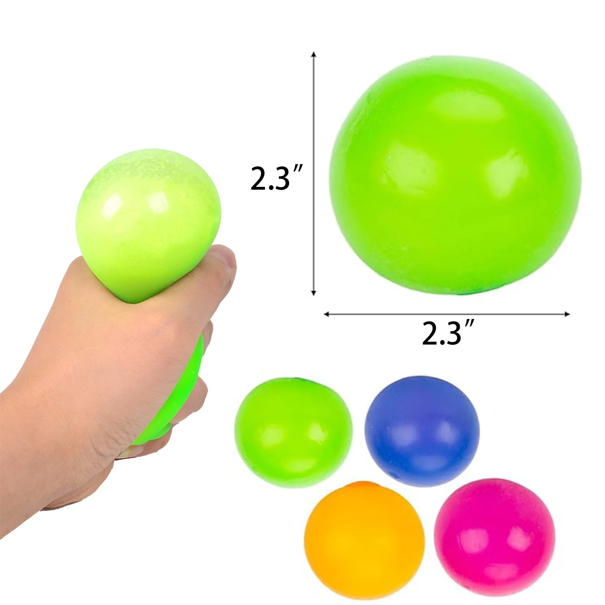 Color Changing Squishy Stress Balls
